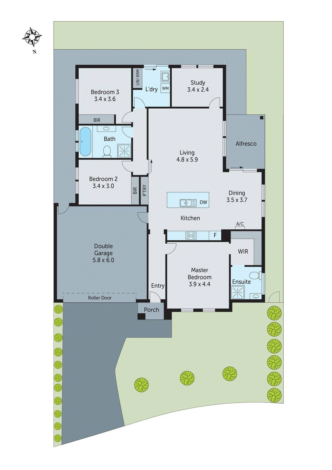 6 Iluka Lane, Leopold VIC 3224 - Floorplan