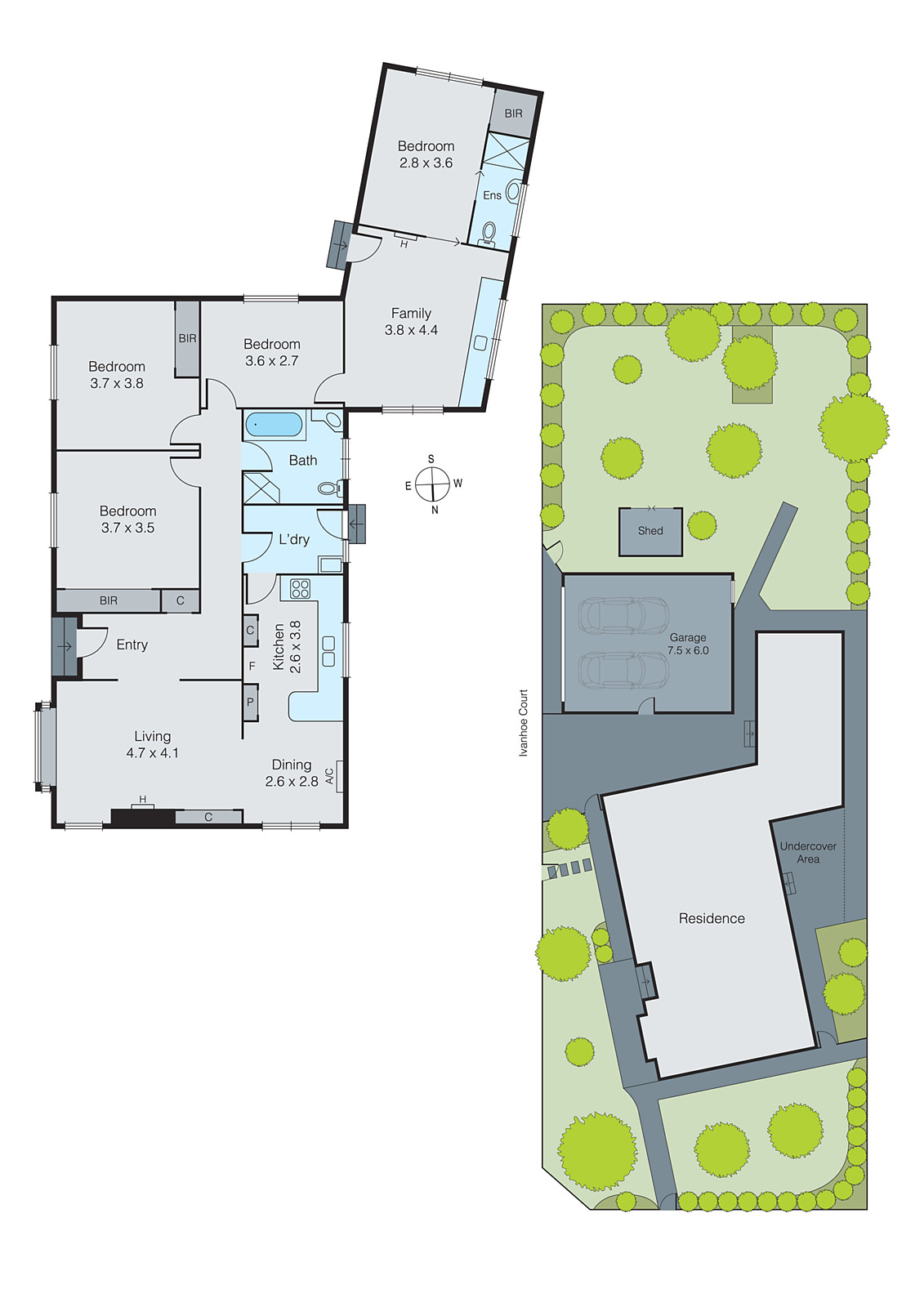 6 Ising Street, Newcomb VIC 3219 - Floorplan