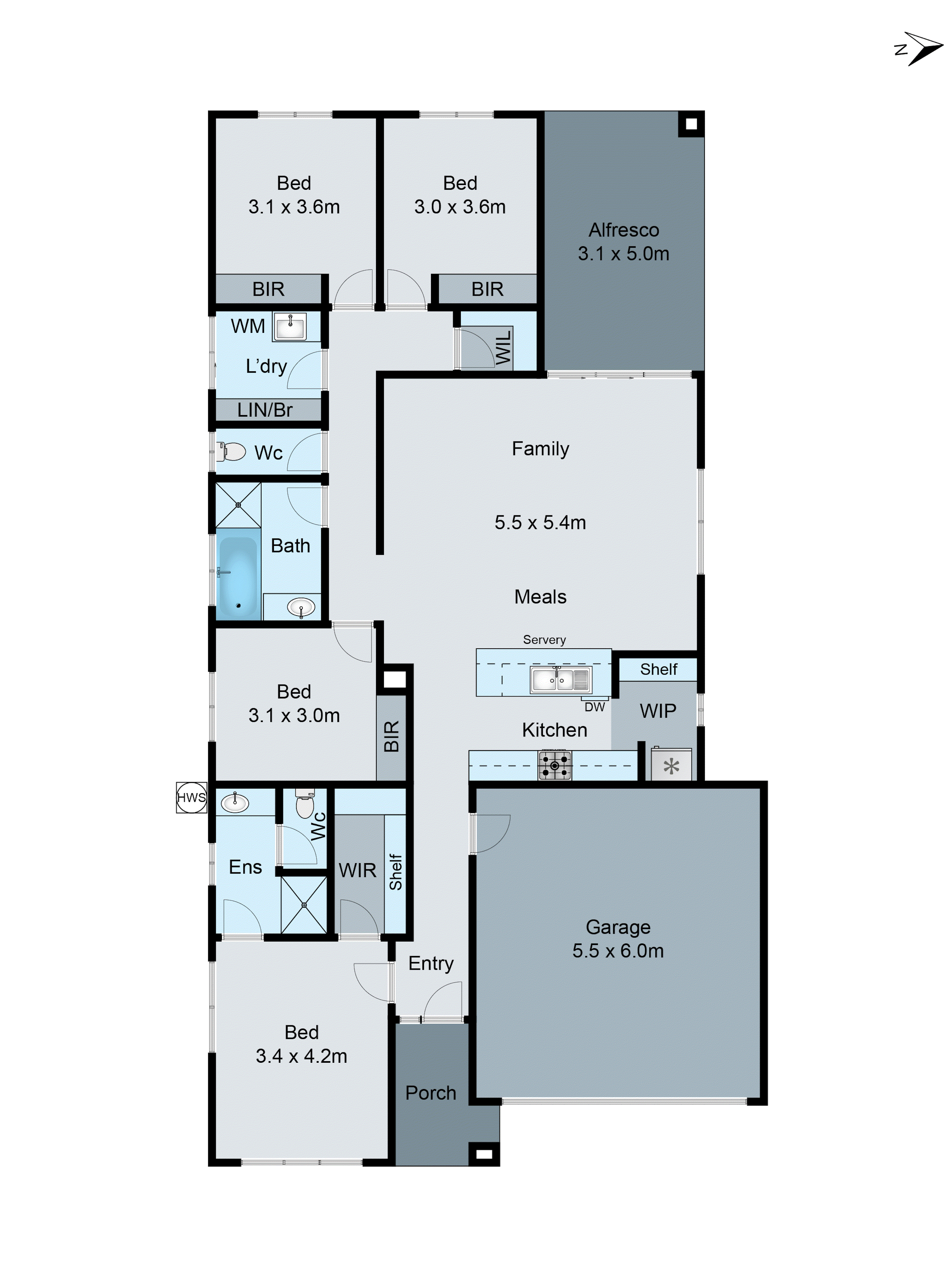 6 Isle Avenue, Armstrong Creek VIC 3217 - Floorplan