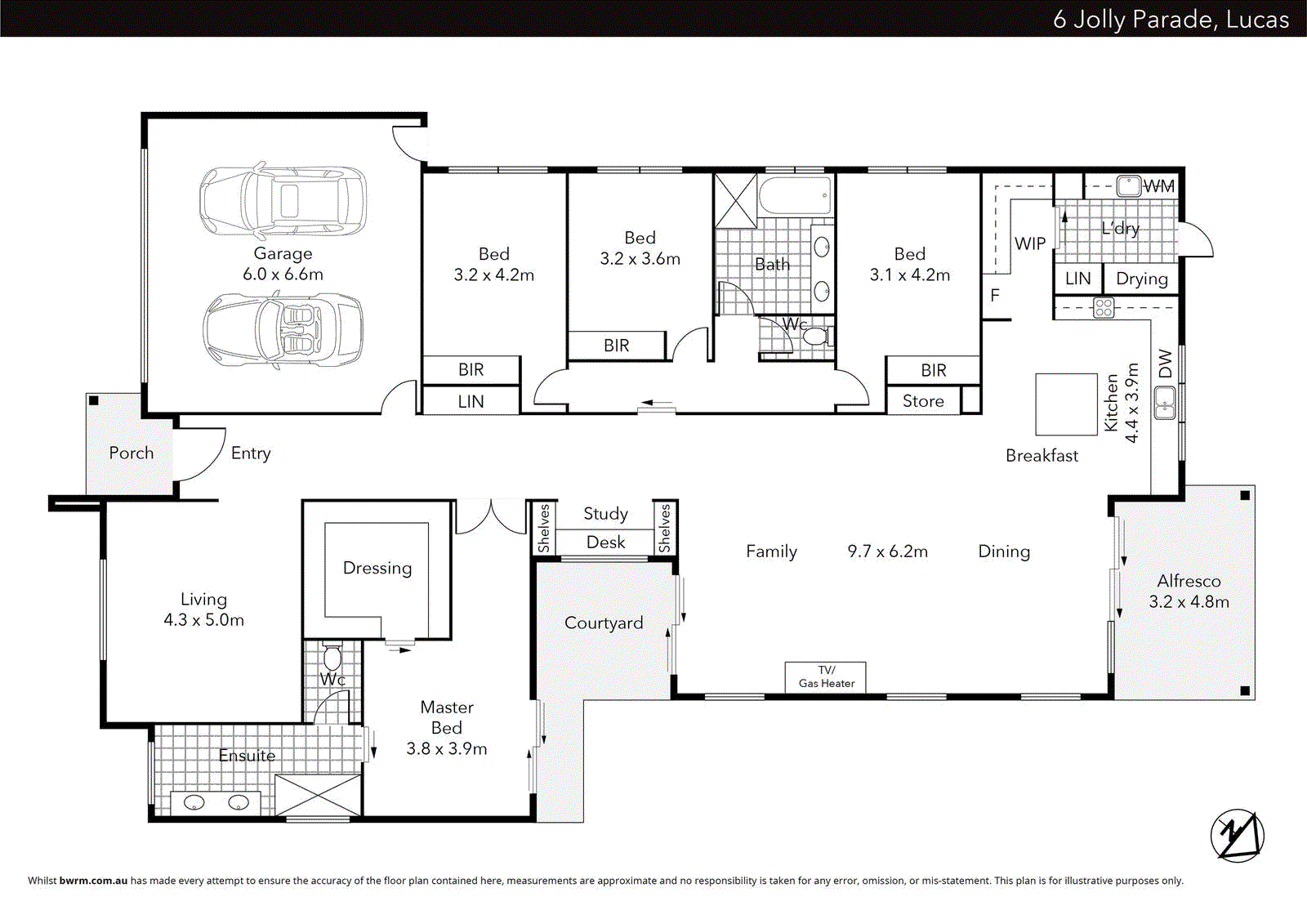 6 Jolly Parade, Lucas VIC 3350 - Floorplan