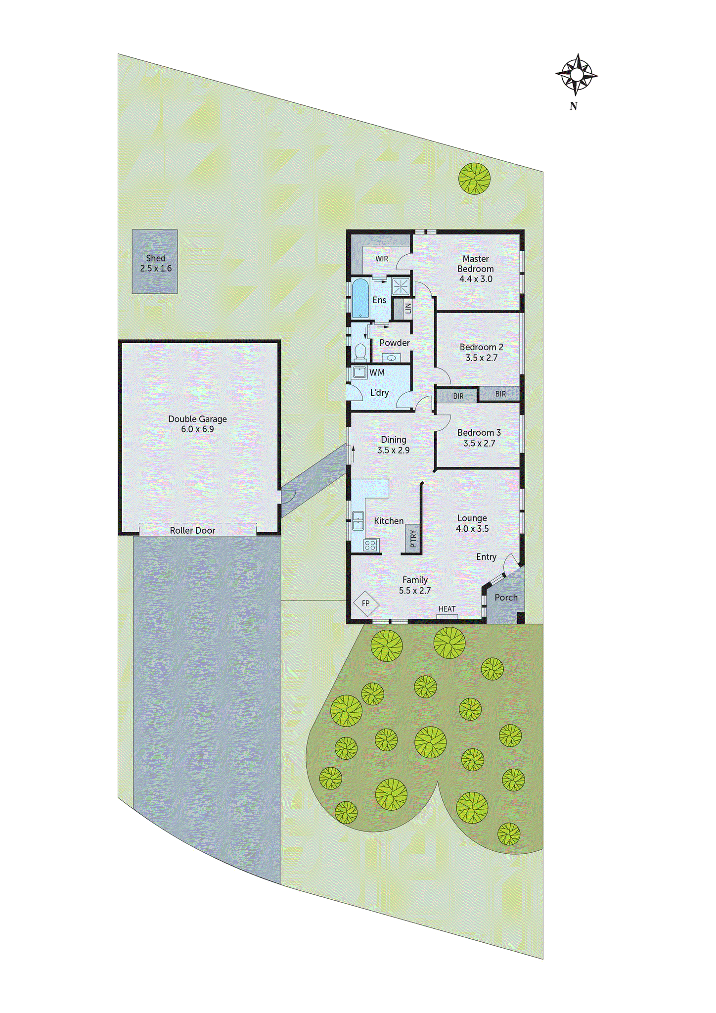 6 Justine Court, Leopold VIC 3224 - Floorplan