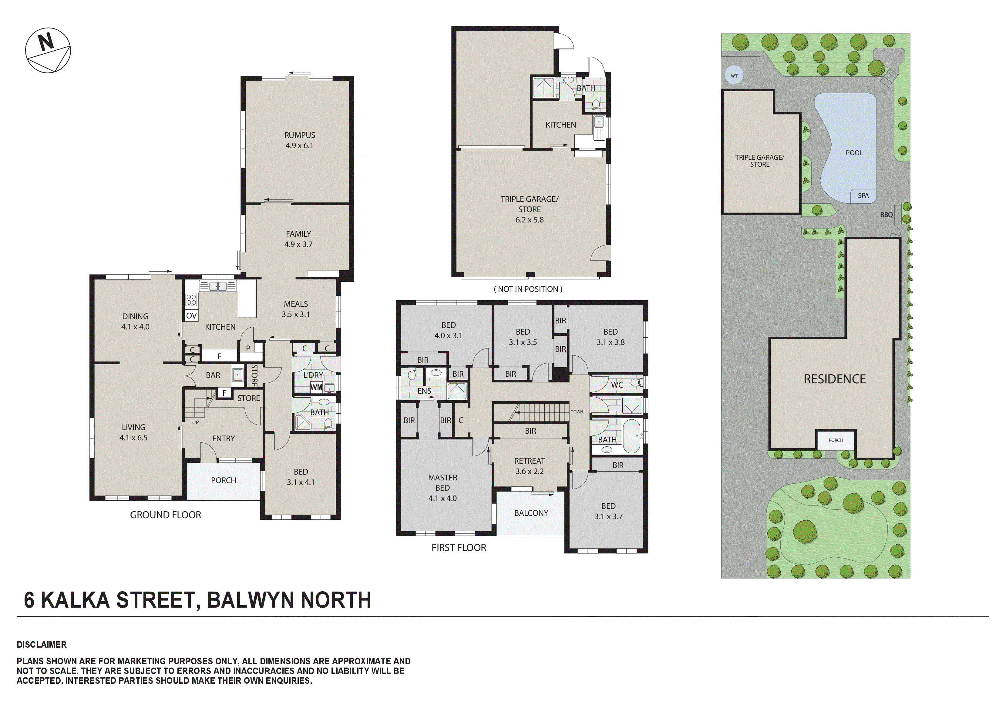 6 Kalka Street, Balwyn North VIC 3104 - Floorplan