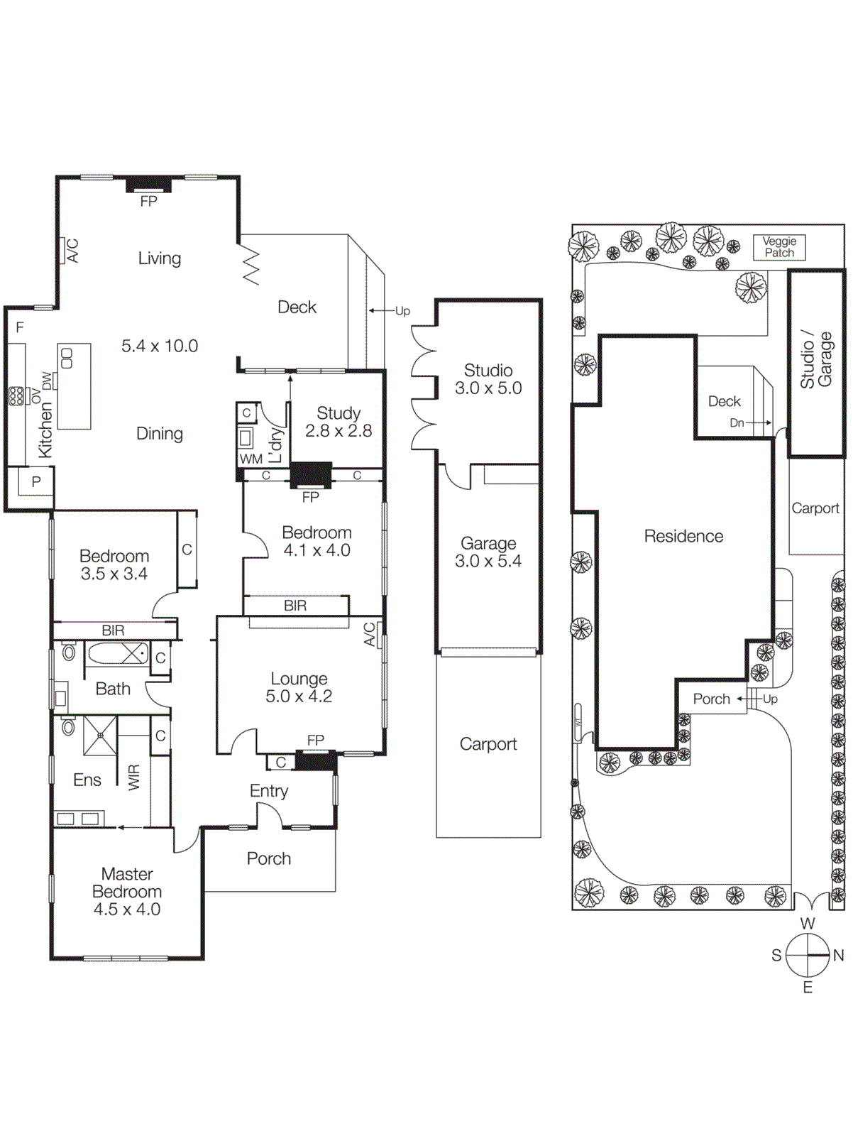 6 Karoola Street, Hampton VIC 3188 - Floorplan