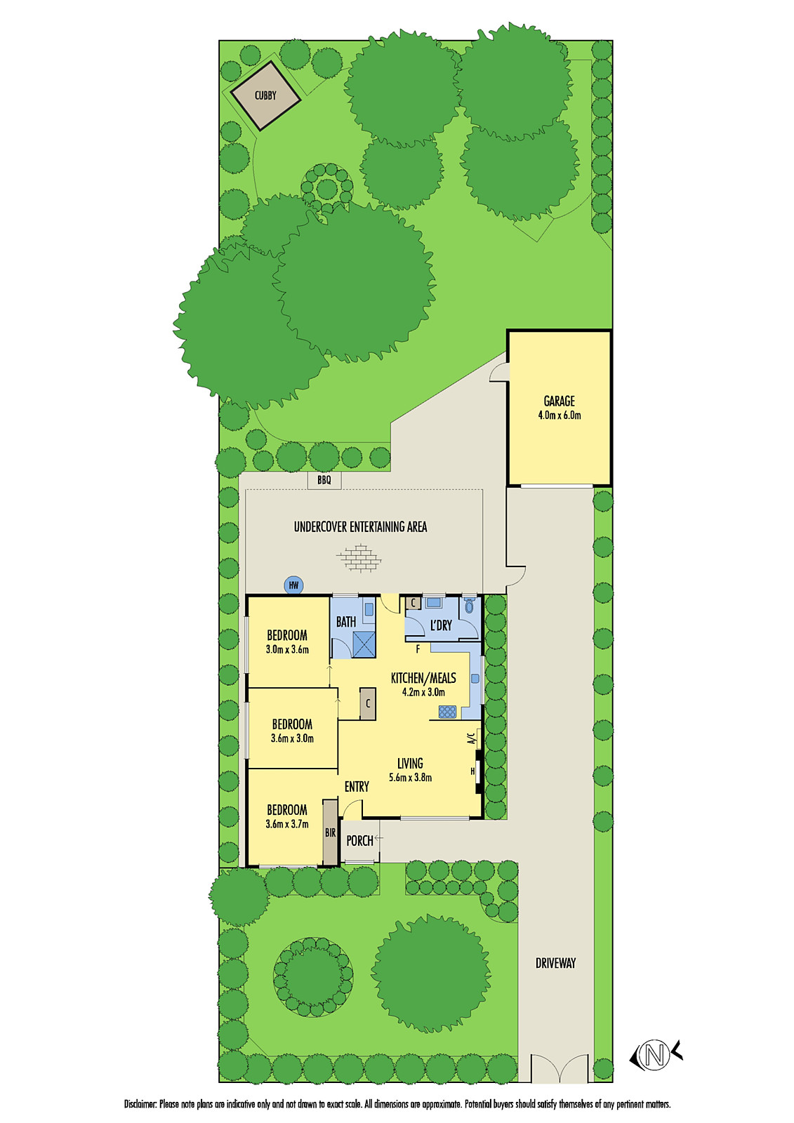 6 Kedleston Road, Herne Hill VIC 3218 - Floorplan