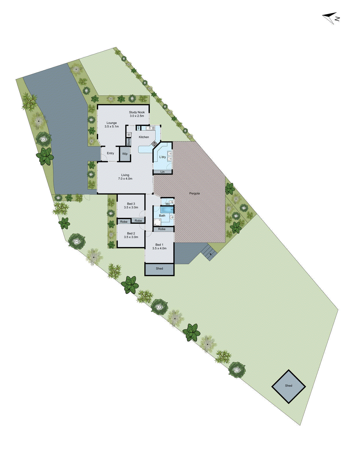 6 Kerger Court, Grovedale VIC 3216 - Floorplan