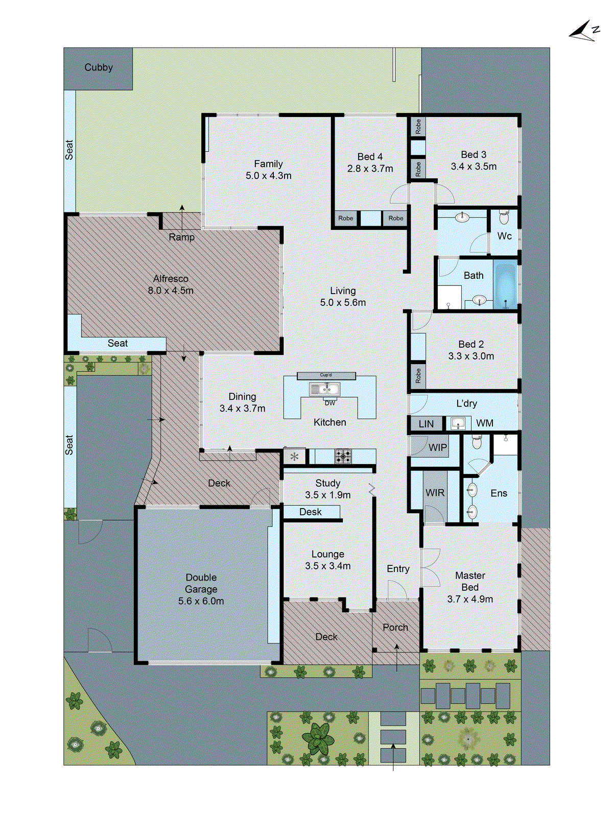 6 Kilmory Close, Grovedale VIC 3216 - Floorplan