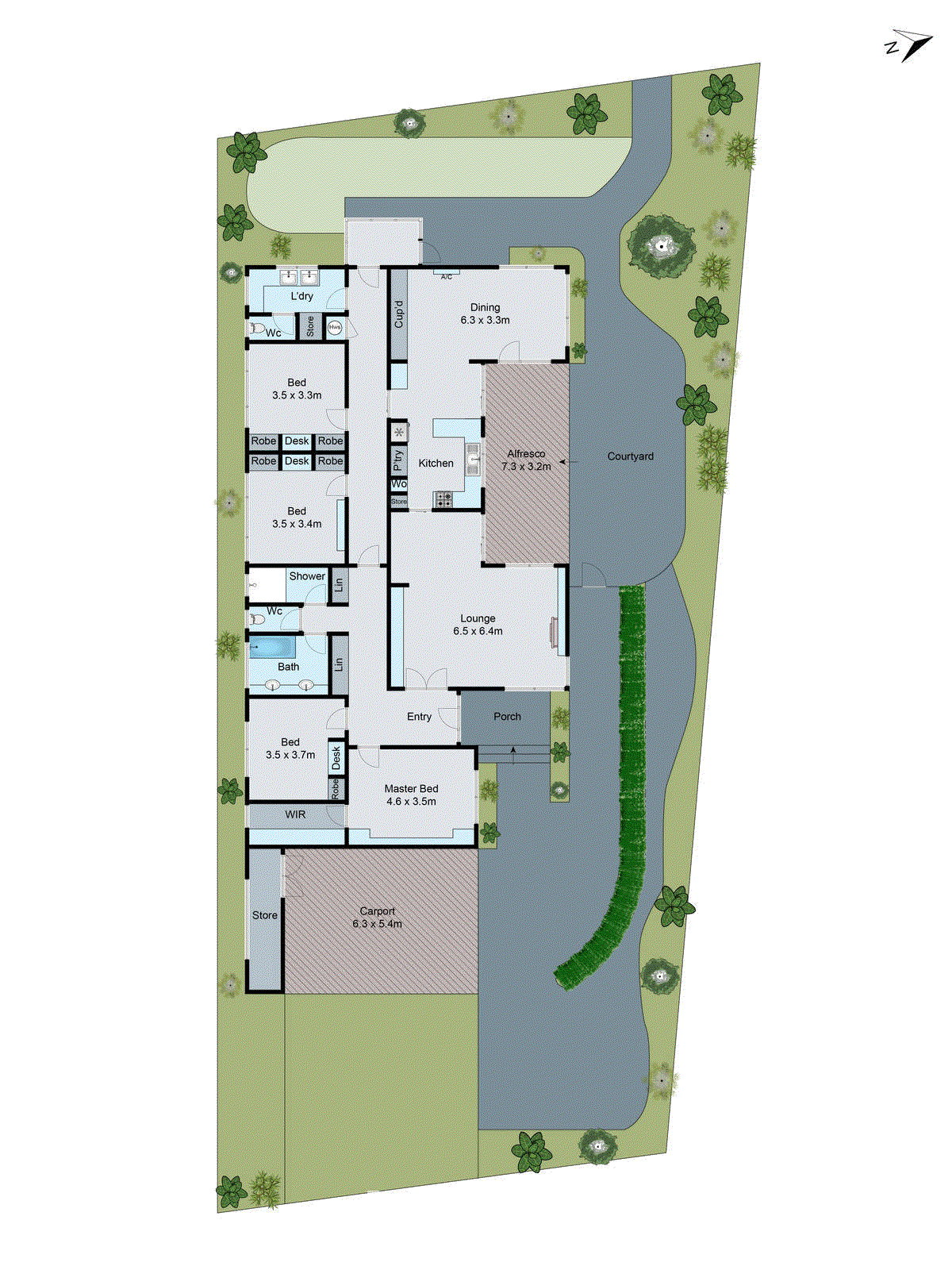 6 Kirriemuir Street, Hamlyn Heights VIC 3215 - Floorplan