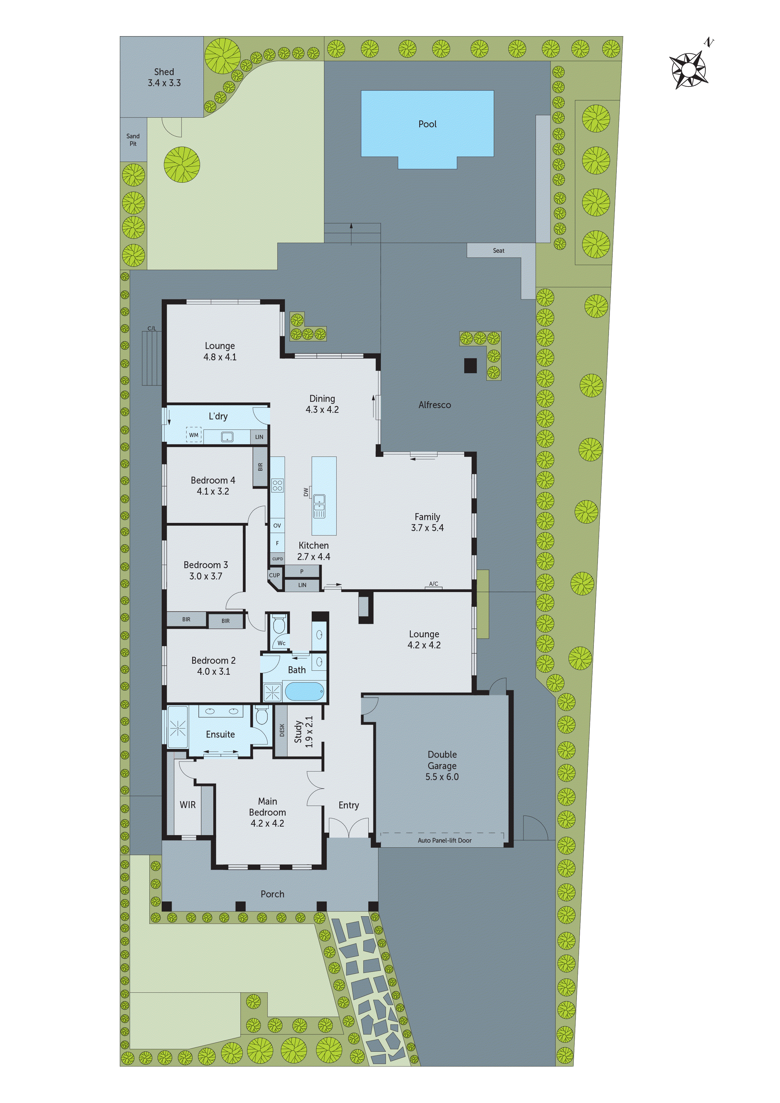 6 Landes Avenue, Highton VIC 3216 - Floorplan