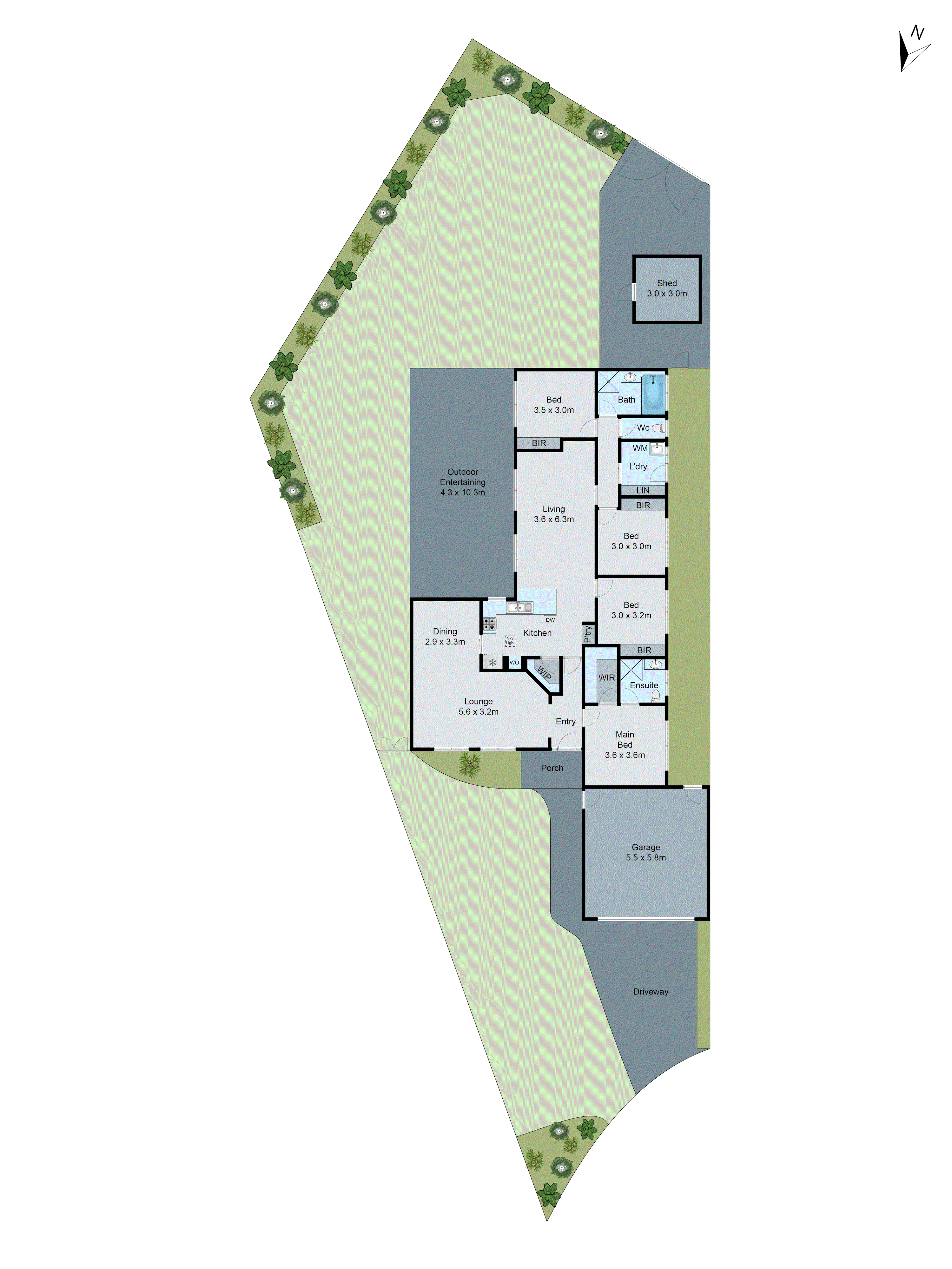 6 Langham Court, Grovedale VIC 3216 - Floorplan