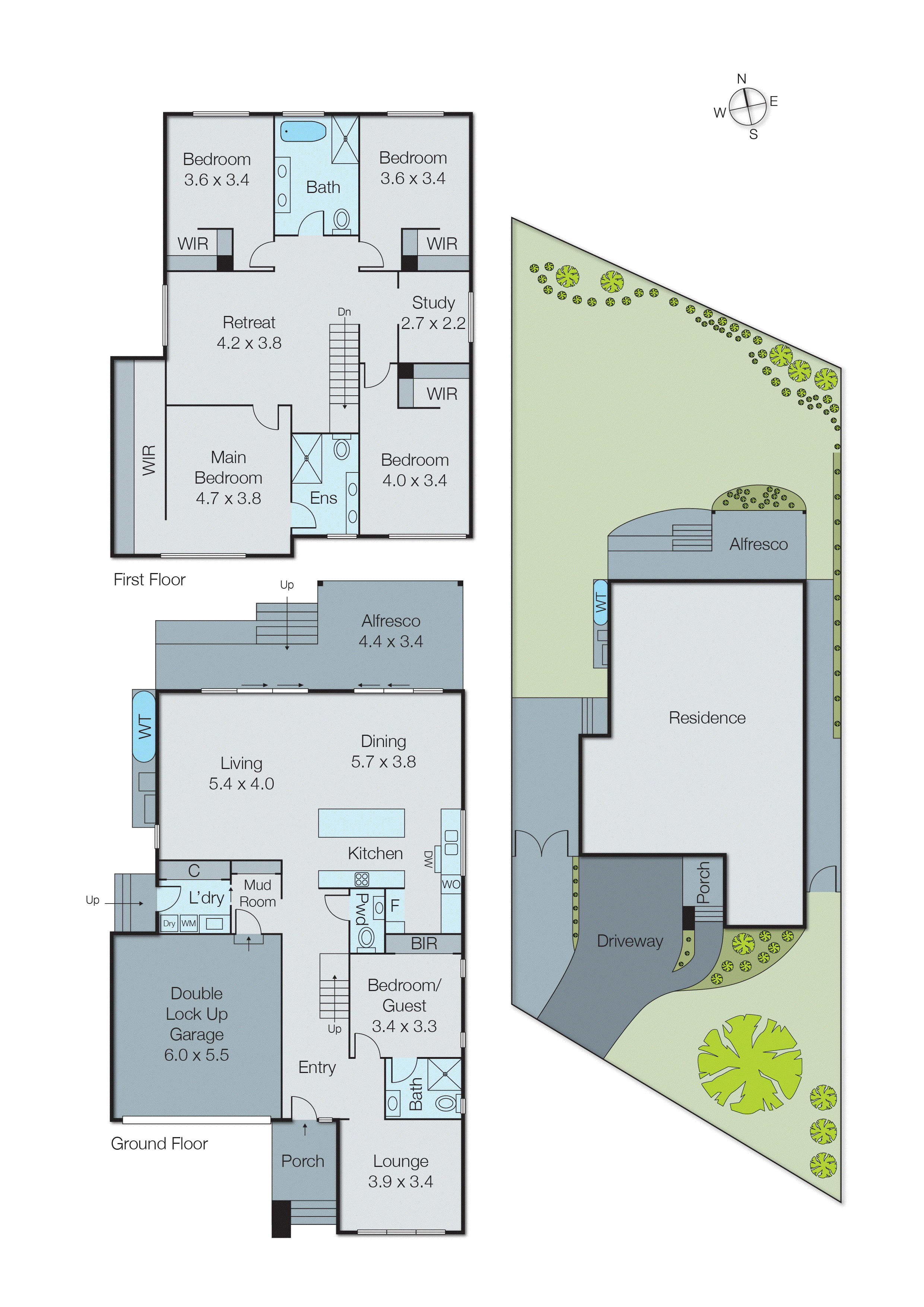 6 Lawborough Avenue, Parkdale VIC 3195 - Floorplan