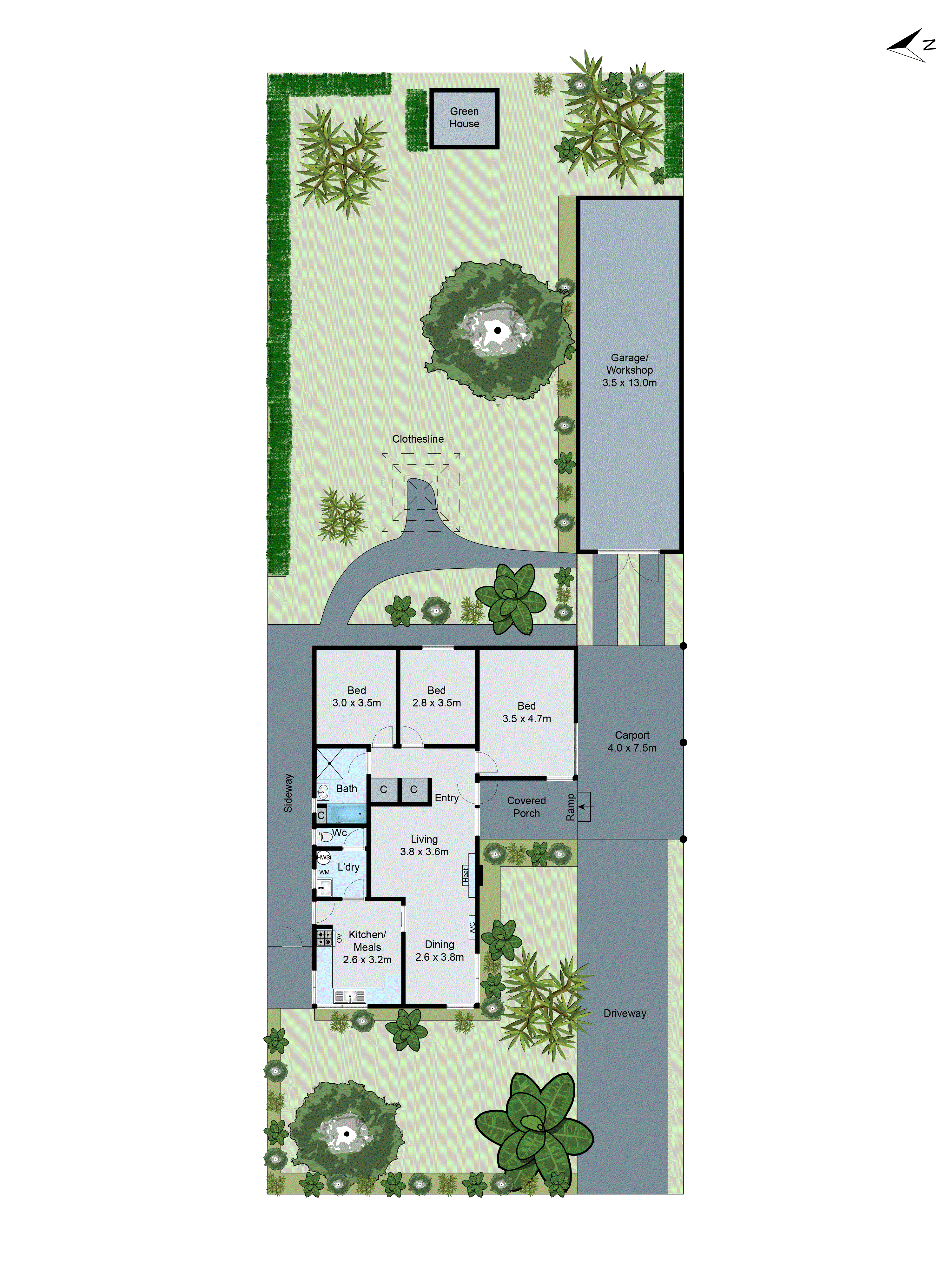 6 Leumear Street, Oakleigh East VIC 3166 - Floorplan