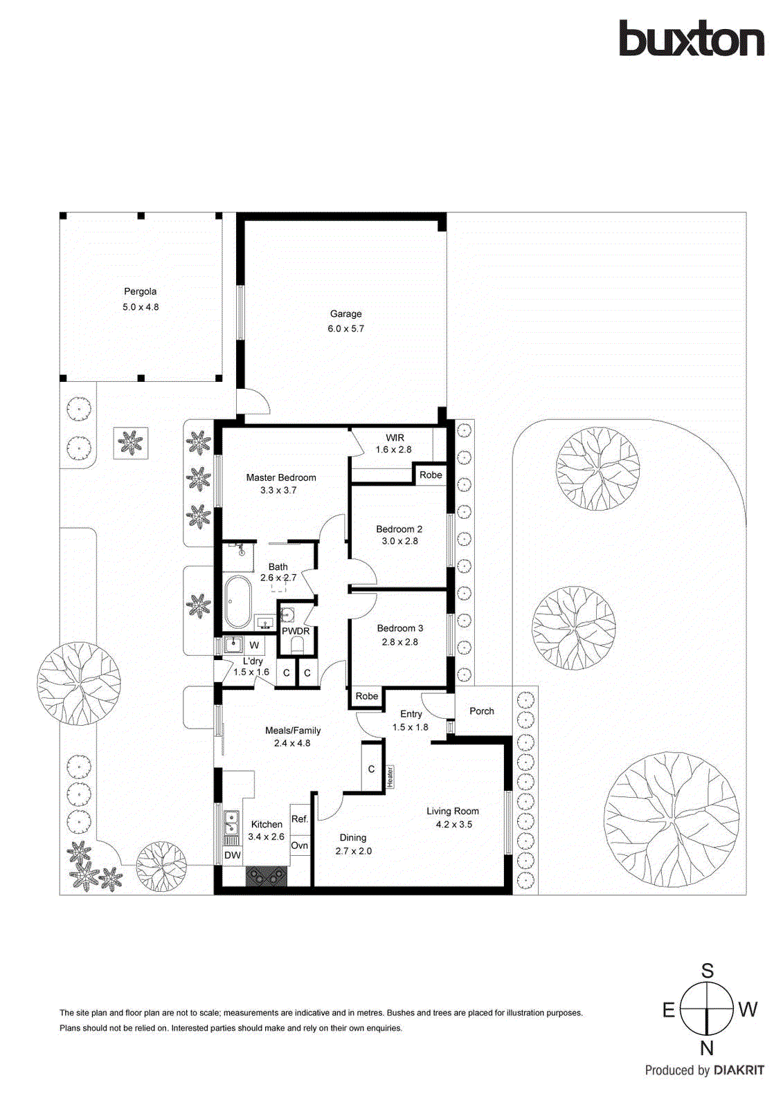 6 Lexington Place, Carrum VIC 3197 - Floorplan