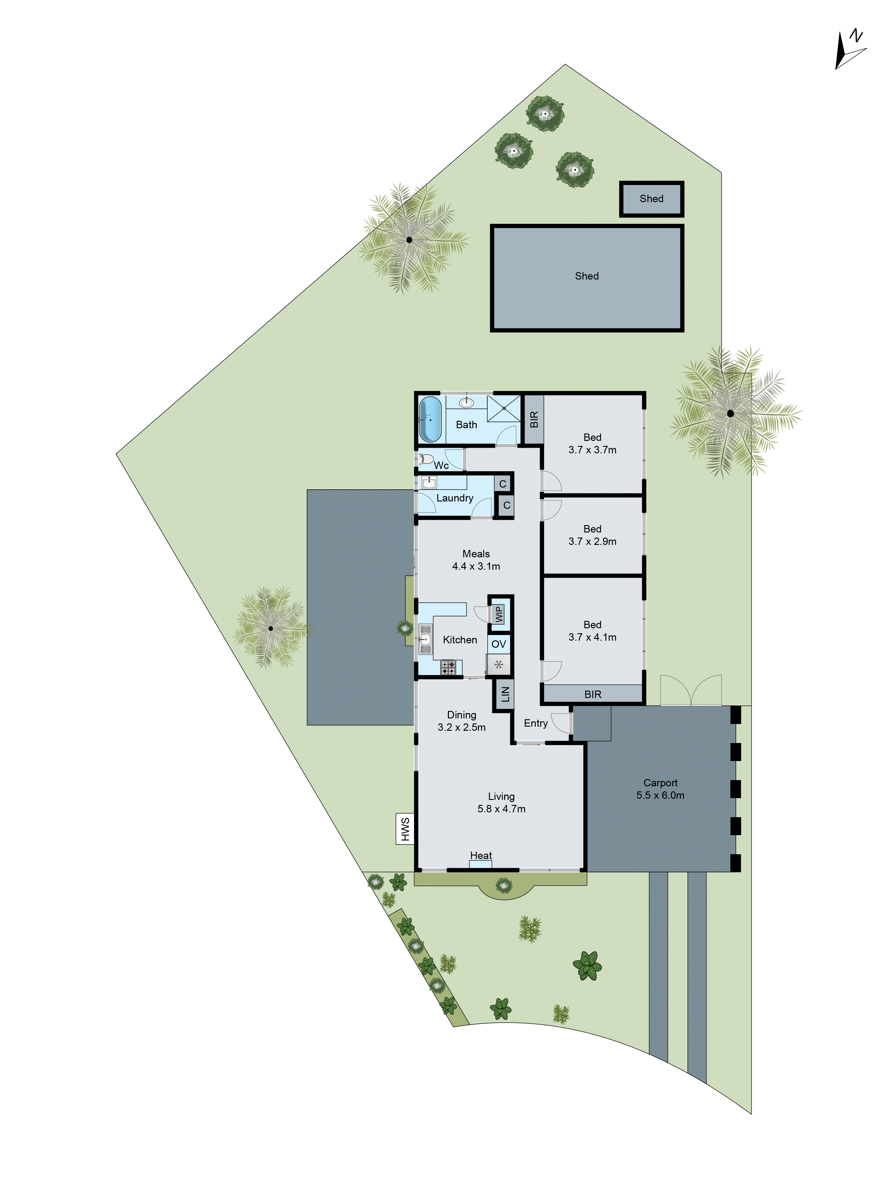 6 Lido Court, Oakleigh South VIC 3167 - Floorplan
