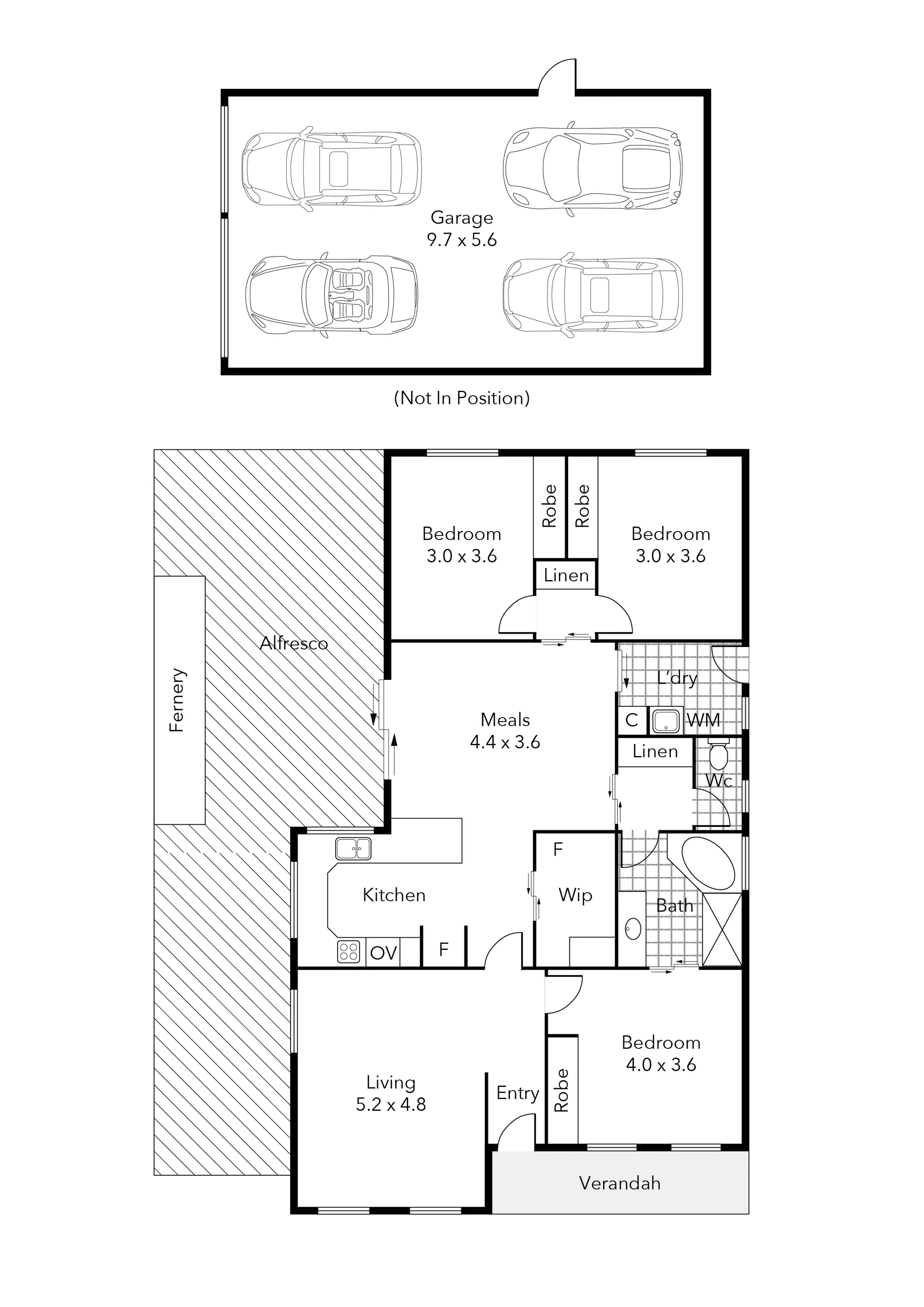 6 Lincoln Street, Wendouree VIC 3355 - Floorplan