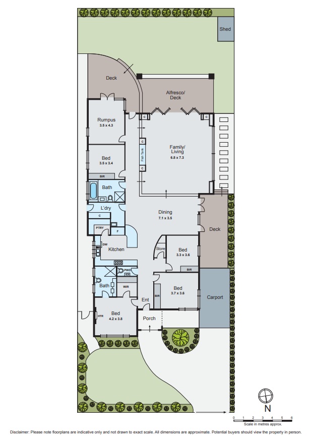 6 Lord Street, MCKINNON VIC 3204 - Floorplan