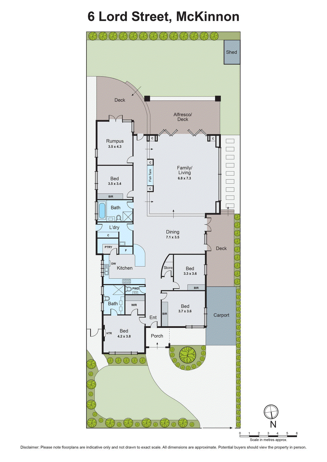 6 Lord Street, Mckinnon VIC 3204 - Floorplan