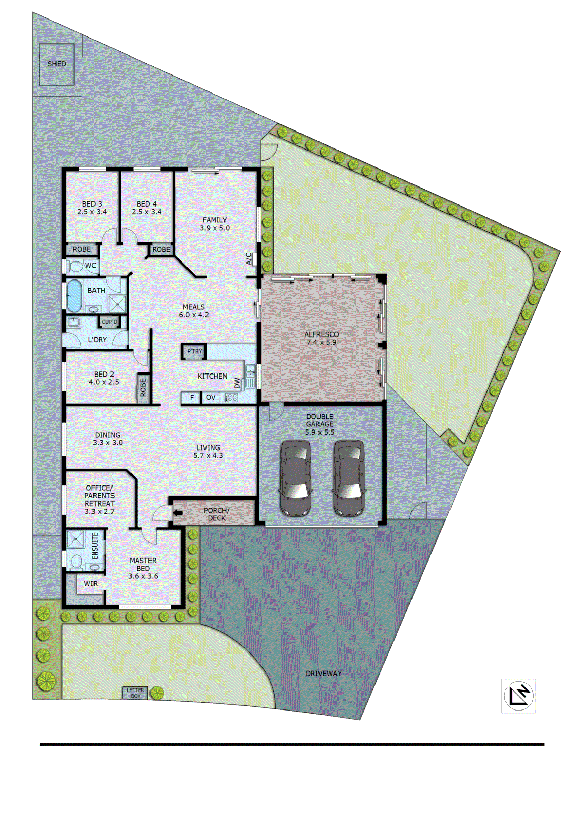 6 Lorna Court, Aspendale Gardens VIC 3195 - Floorplan