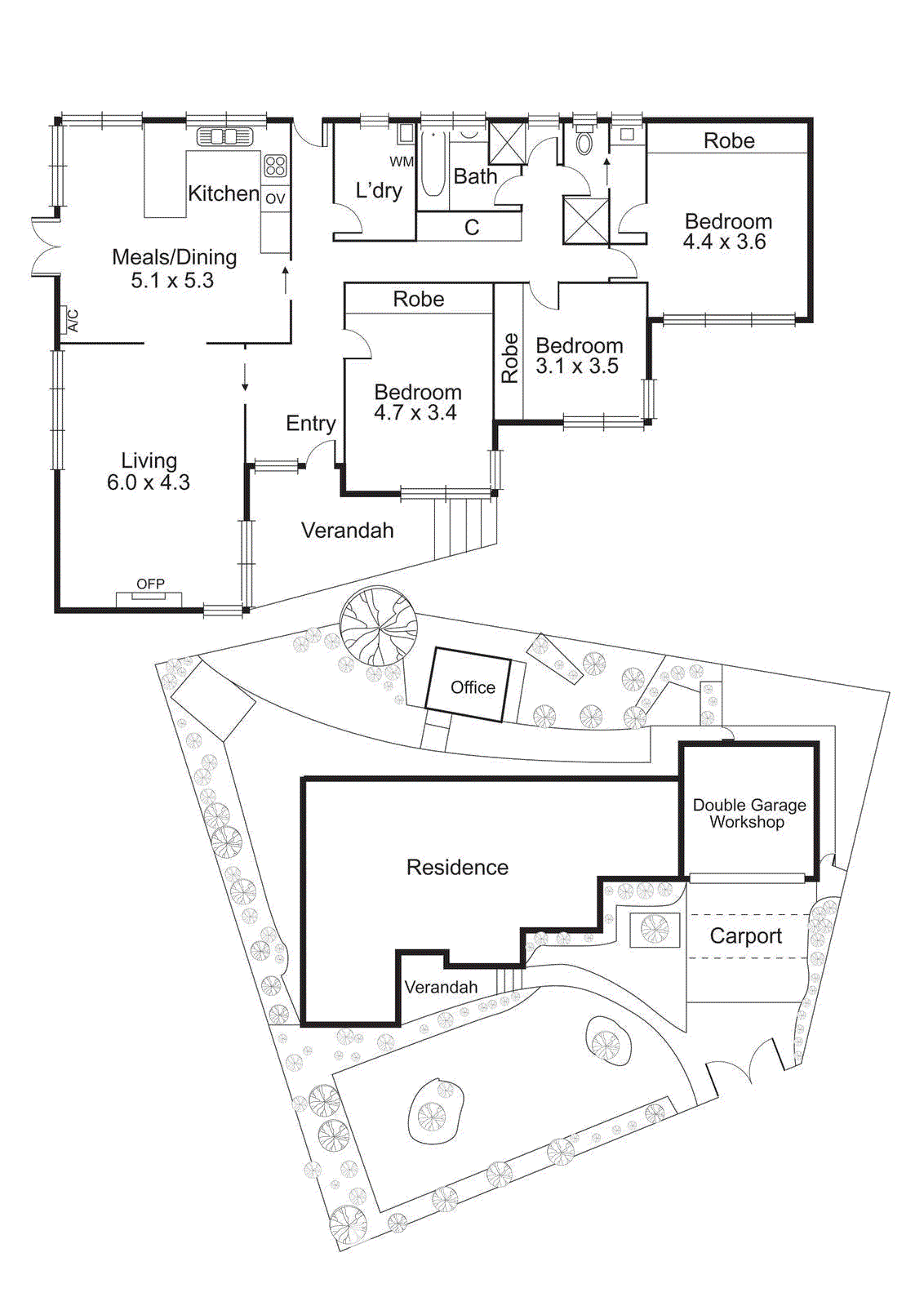 6 Ludwell Crescent, Bentleigh East VIC 3165 - Floorplan