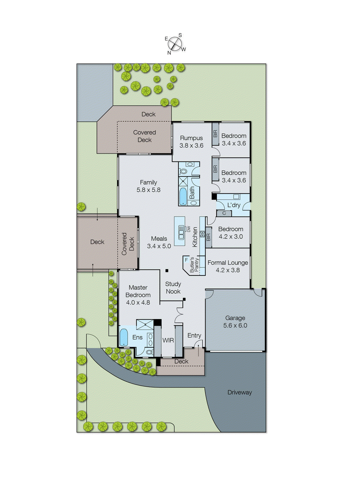 6 Lyle Grove, Aspendale VIC 3195 - Floorplan