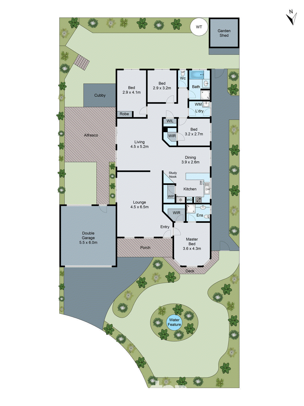6 Malkeith Court, Grovedale VIC 3216 - Floorplan