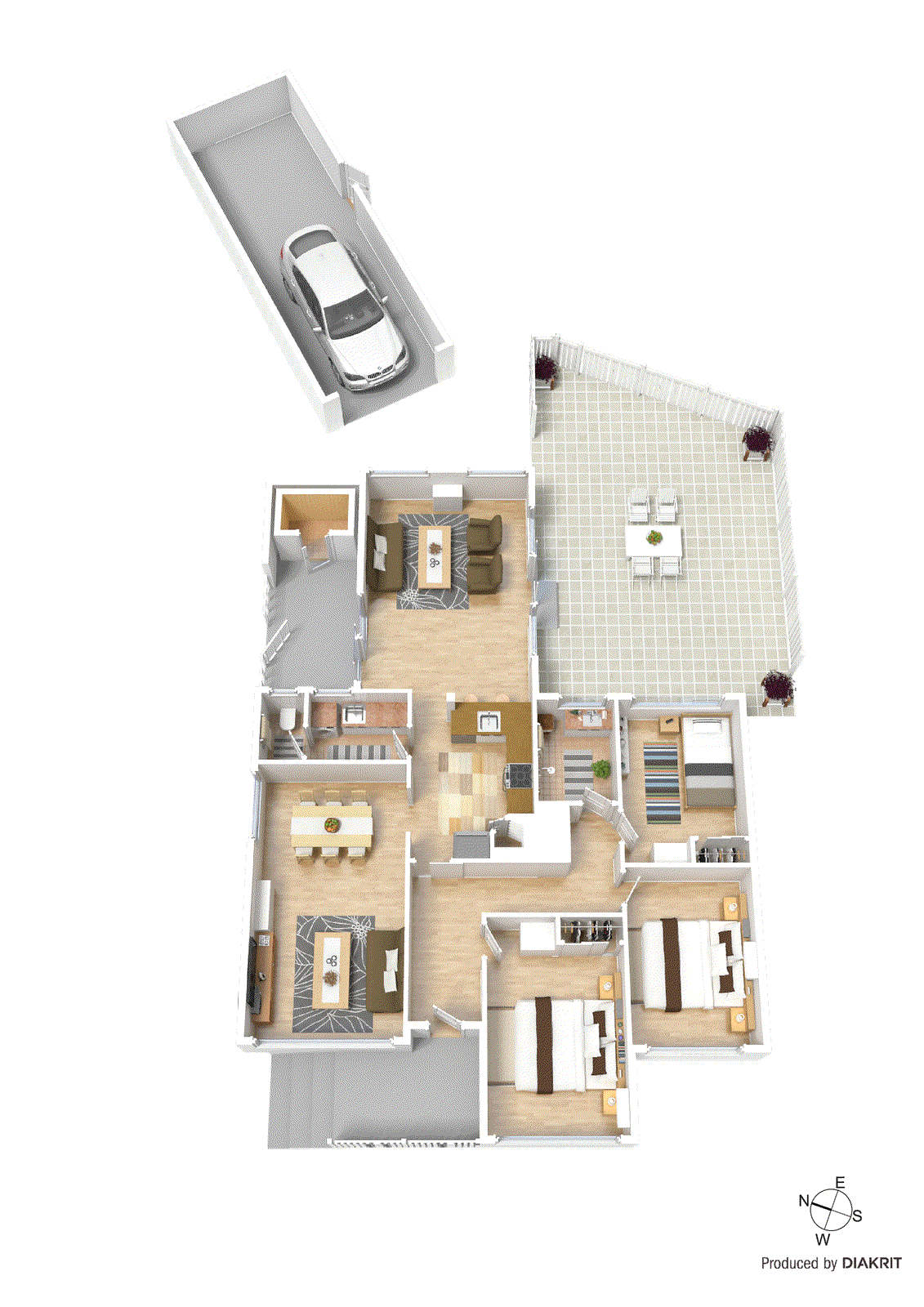 6 Mardi Court, Clayton South VIC 3169 - Floorplan