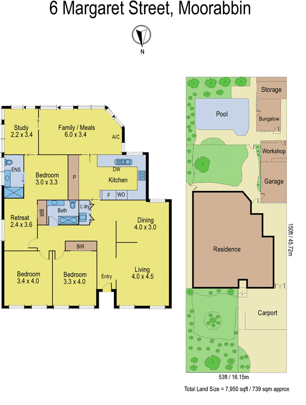 6 Margaret Street, Moorabbin VIC 3189 - Floorplan