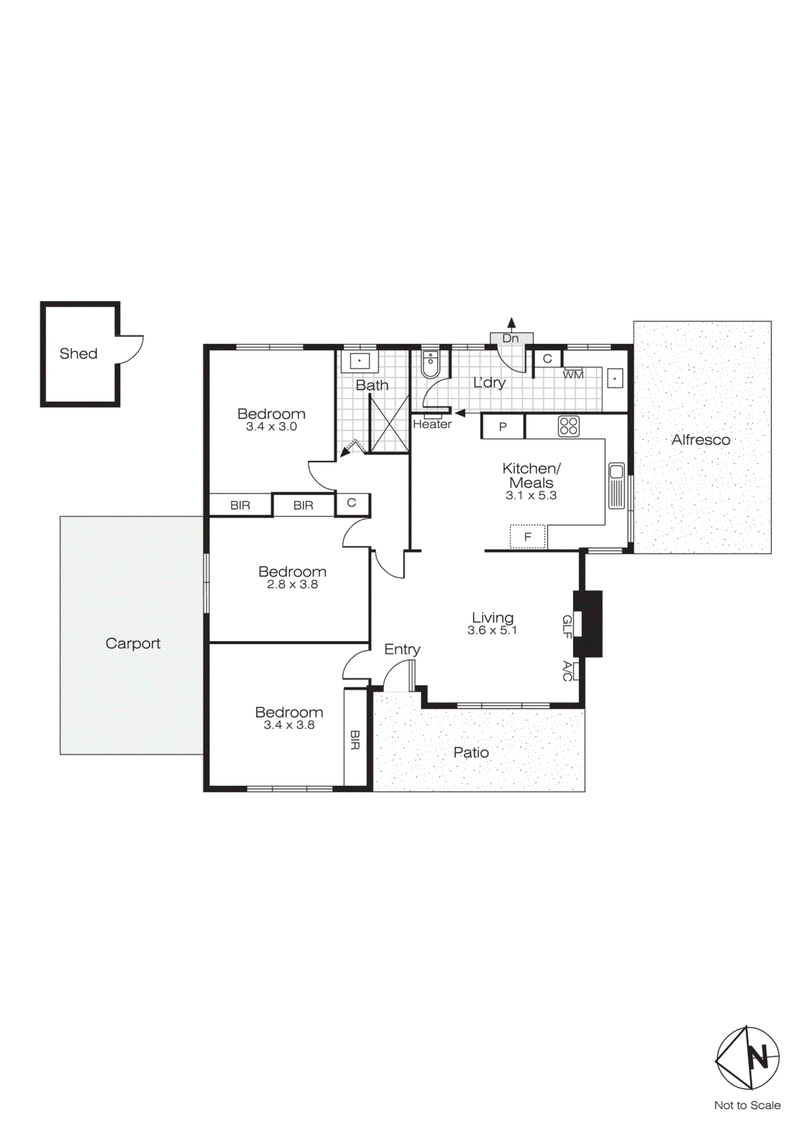 6 Mathilda Street, Wendouree VIC 3355 - Floorplan