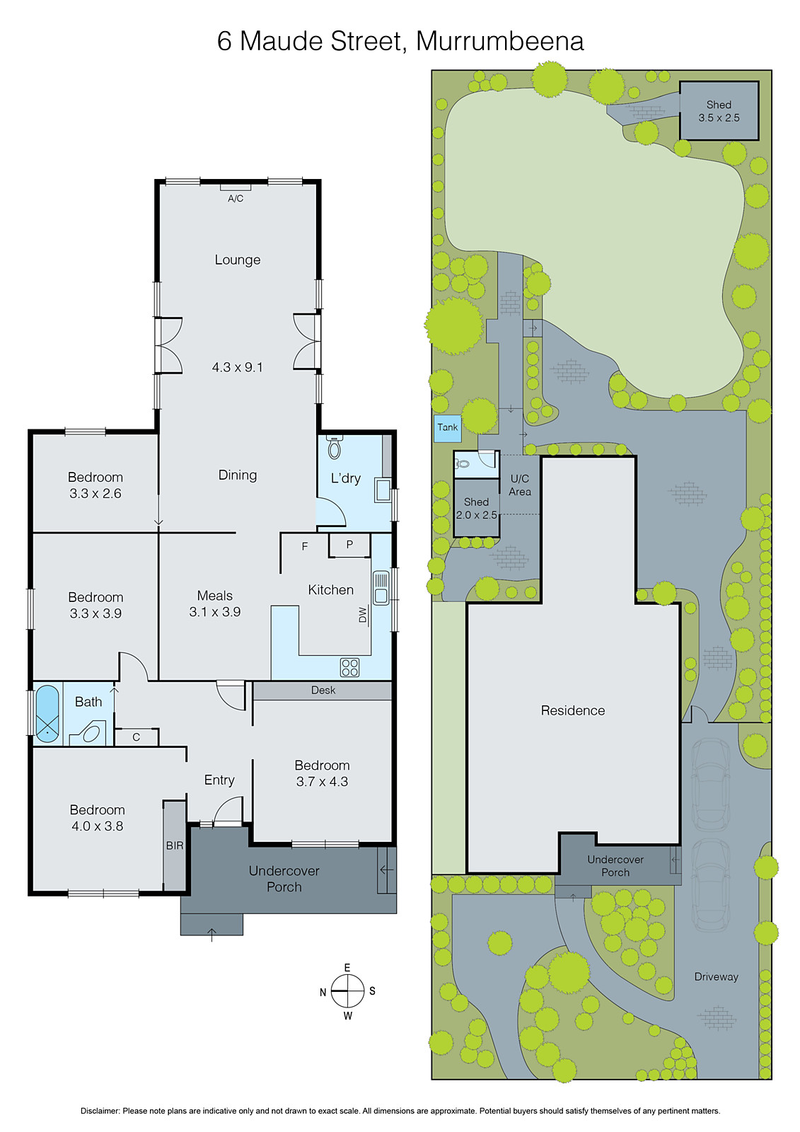 6 Maude Street, Murrumbeena VIC 3163 - Floorplan