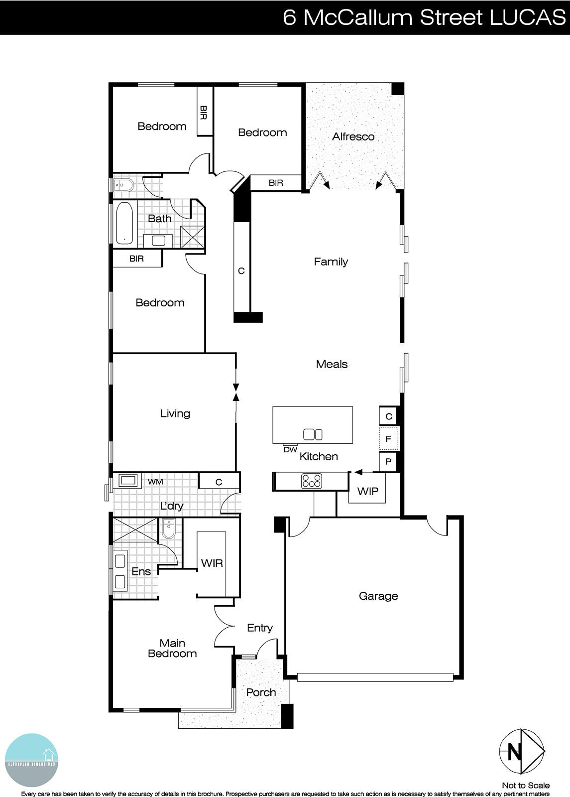 6 McCallum Street, Lucas VIC 3350 - Floorplan