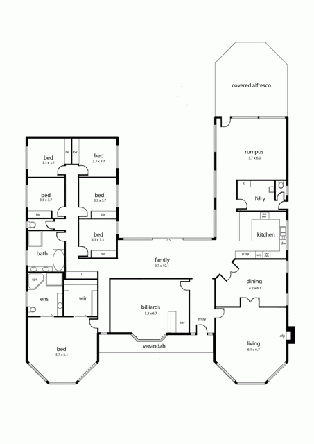 6 McCutcheon Close, MOUNT ELIZA VIC 3930 - Floorplan