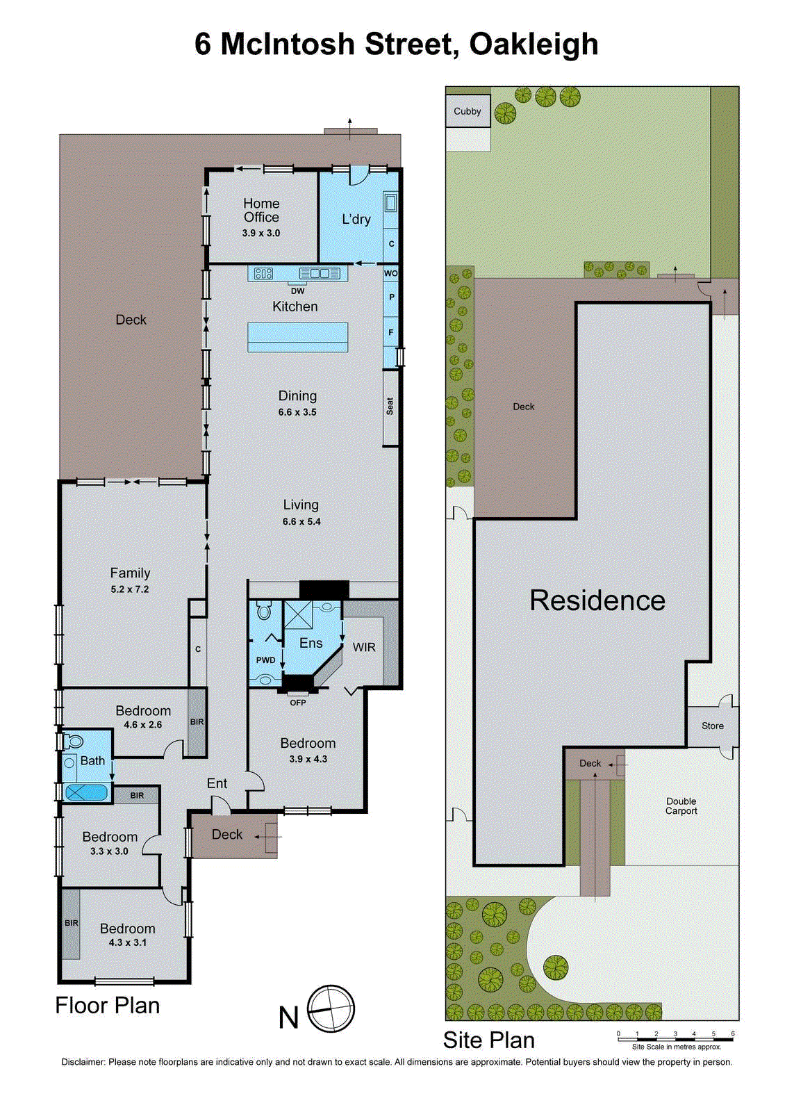 6 McIntosh Street, Oakleigh VIC 3166 - Floorplan