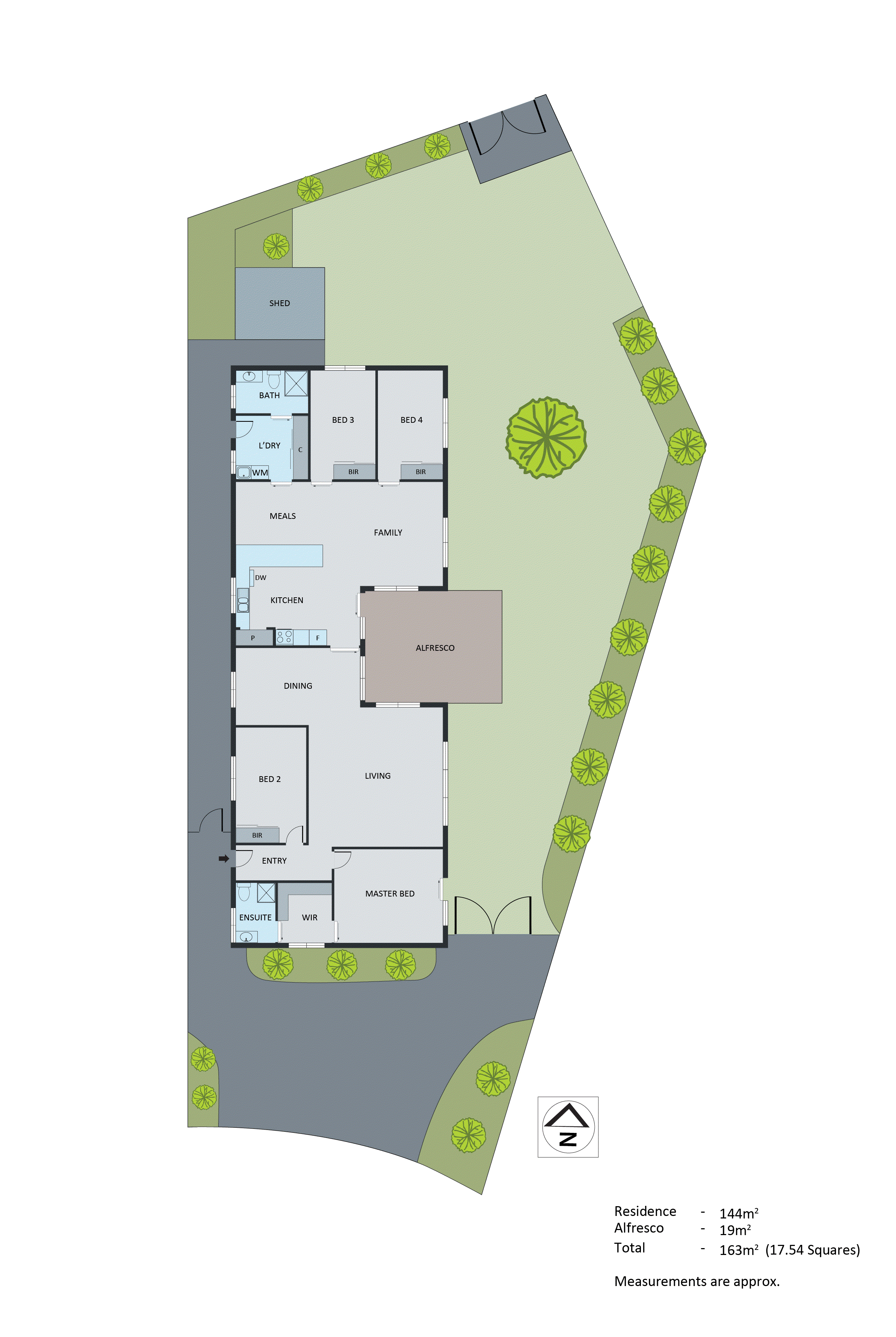 6 Meadow Court, Dingley Village VIC 3172 - Floorplan