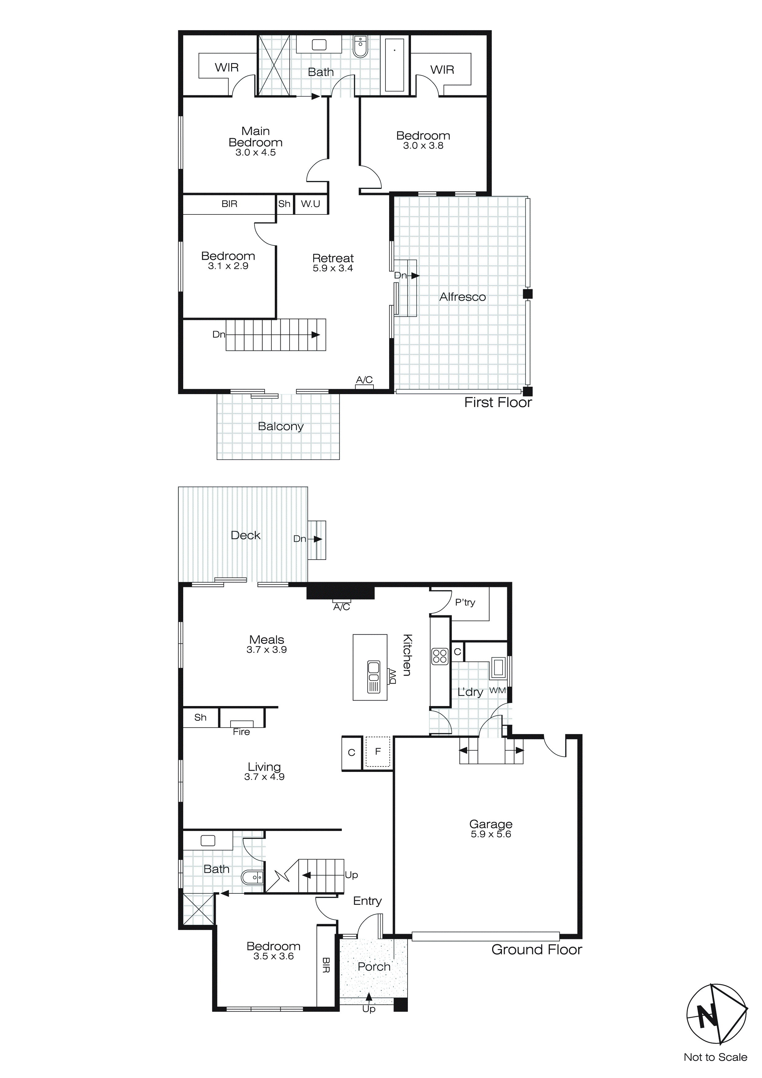 6 Merrick Avenue, Nerrina VIC 3350 - Floorplan