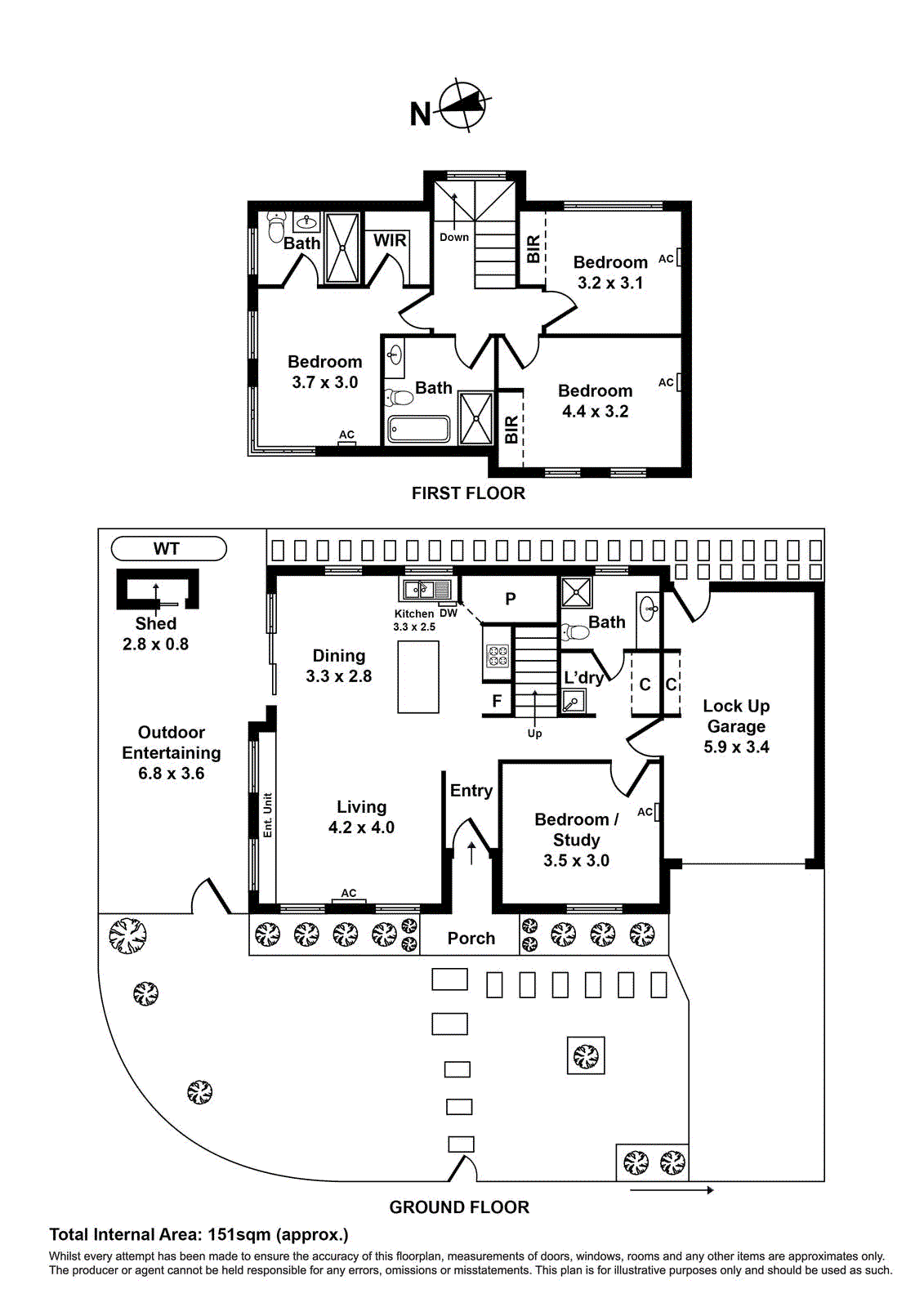 6 Montgomery Street, Maidstone VIC 3012 - Floorplan
