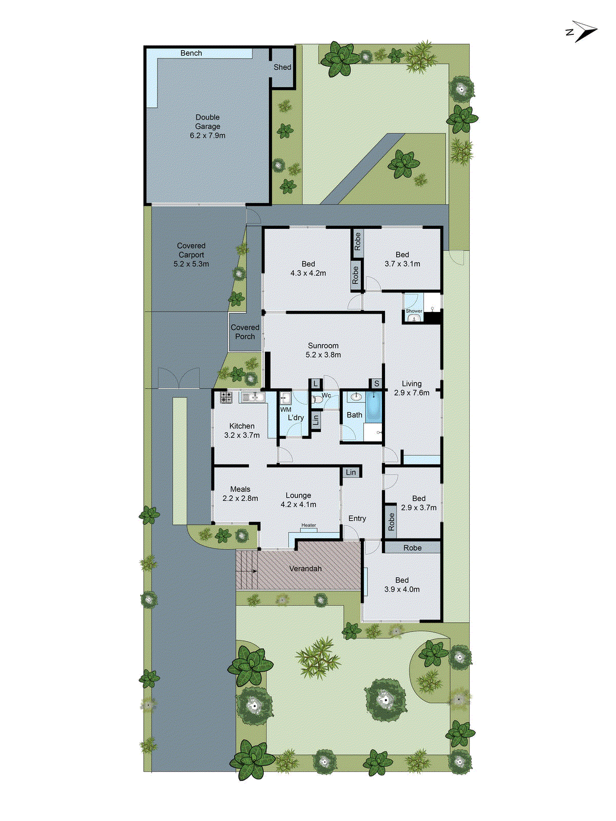 6 Montpellier Drive, Highton VIC 3216 - Floorplan