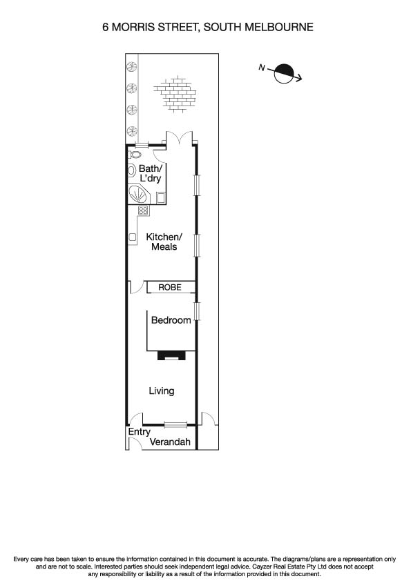 6 Morris Street, SOUTH MELBOURNE VIC 3205 - Floorplan
