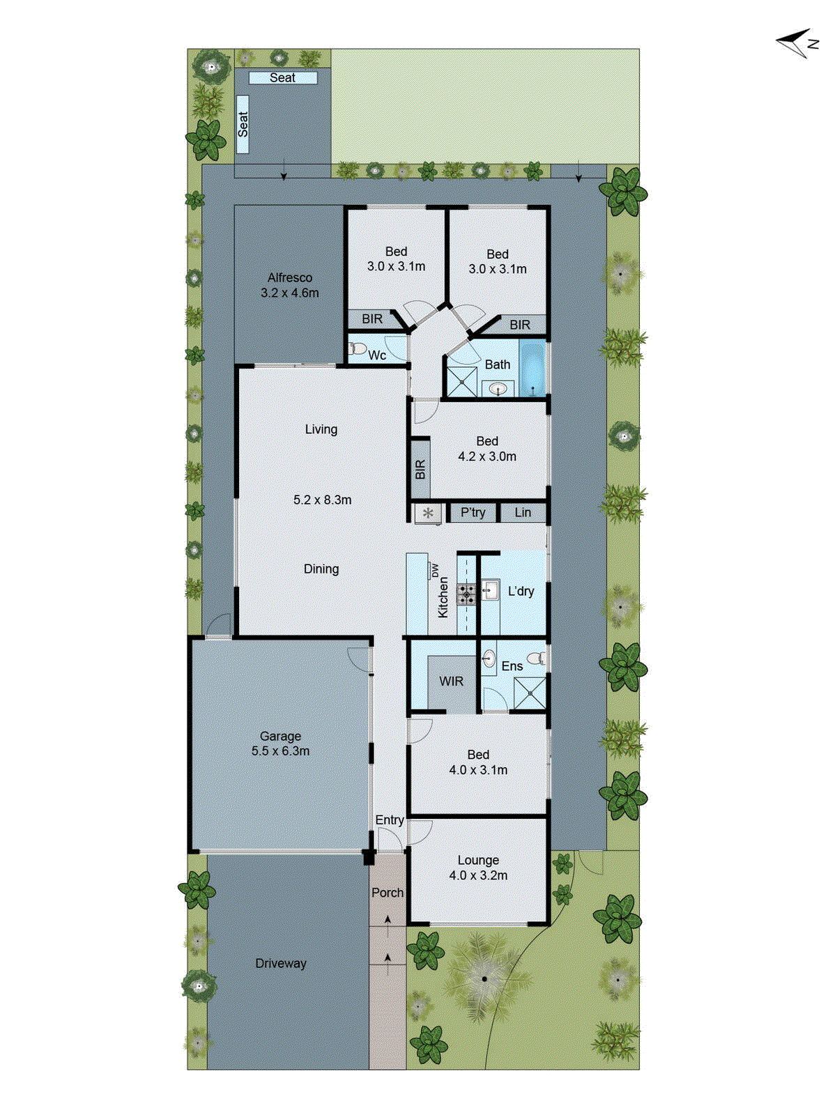 6 Naismith Street, Armstrong Creek VIC 3217 - Floorplan