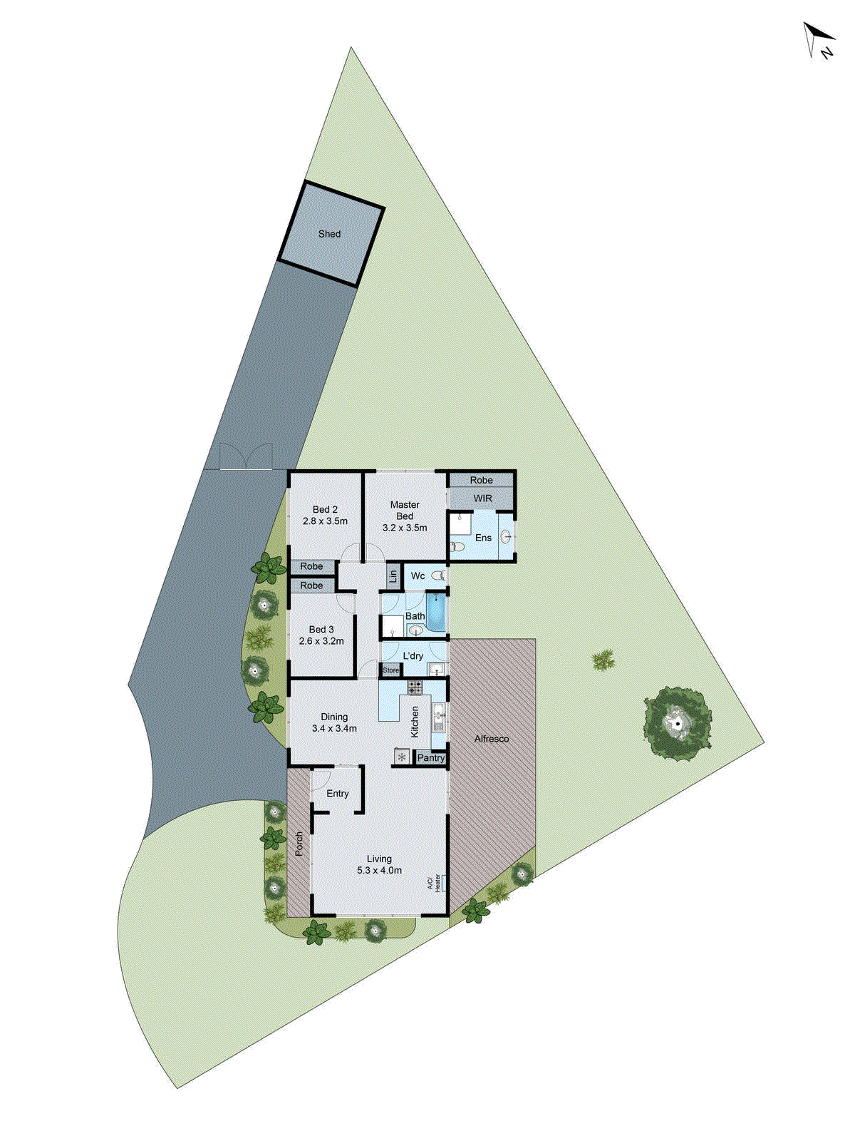 6 Newcomen Court, Lara VIC 3212 - Floorplan