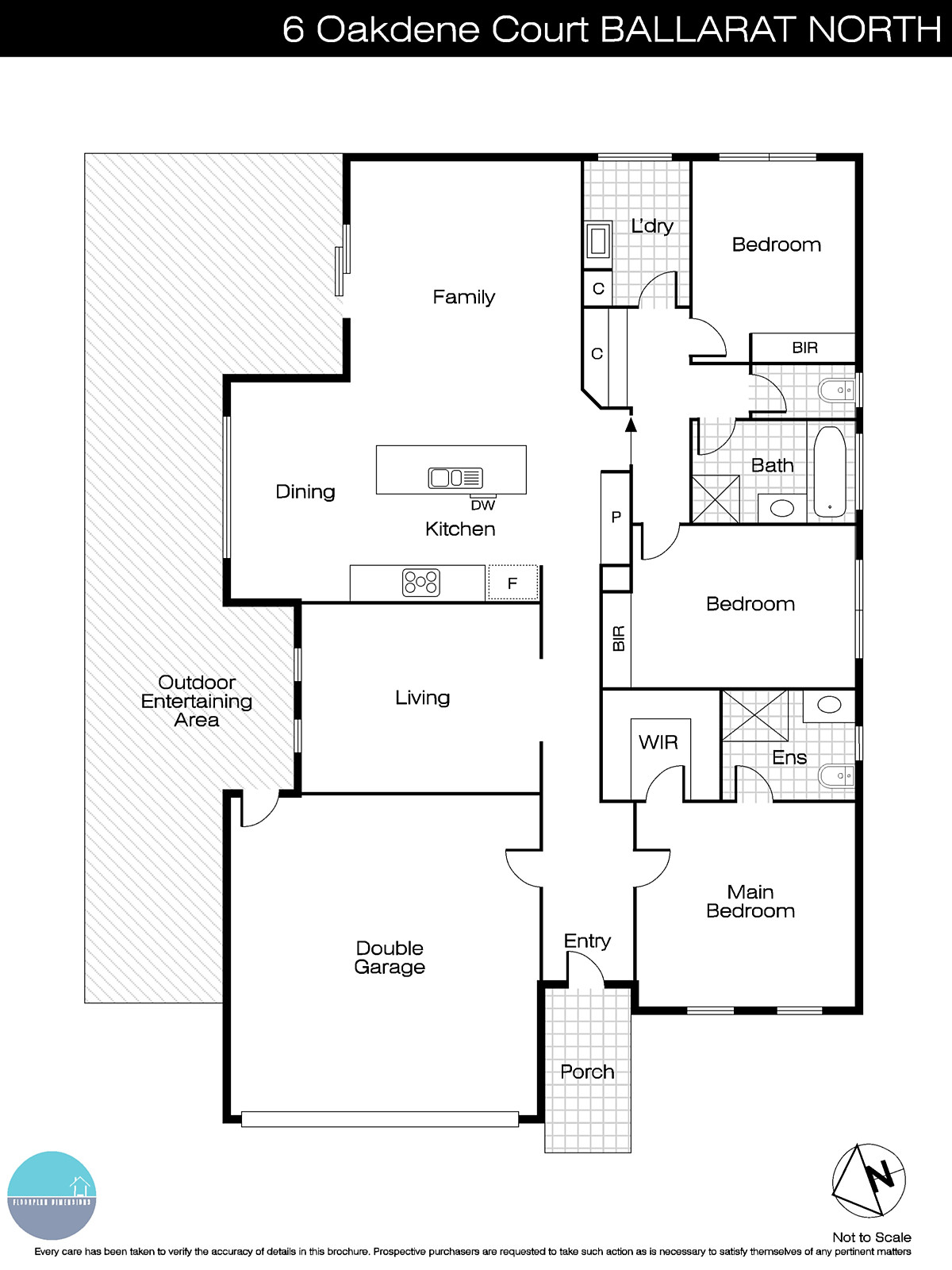 6 Oakdene Court, Ballarat North VIC 3350 - Floorplan