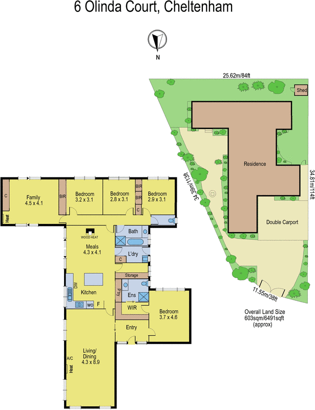 6 Olinda Court, Cheltenham VIC 3192 - Floorplan
