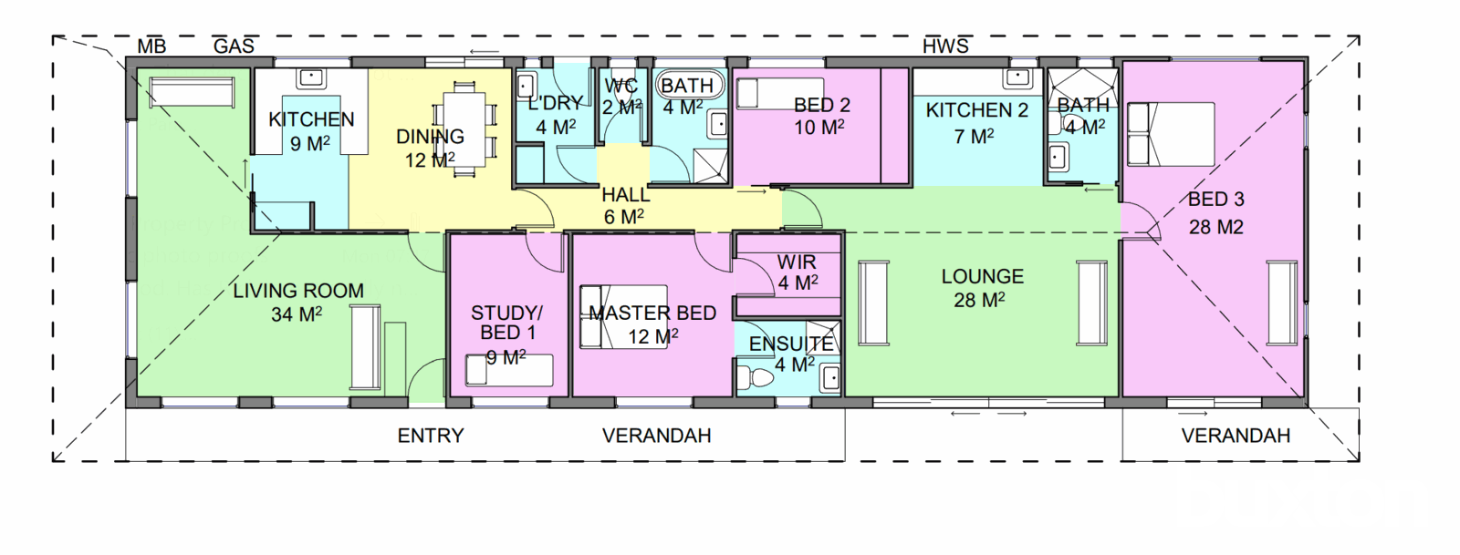 6 Olympic Parade, Dromana VIC 3936 - Floorplan