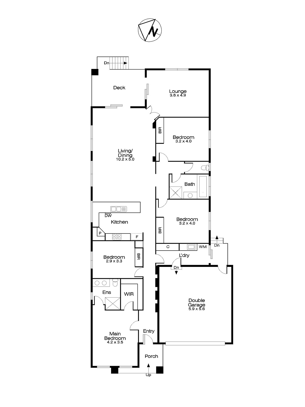 6 Orbost Drive, Miners Rest VIC 3352 - Floorplan