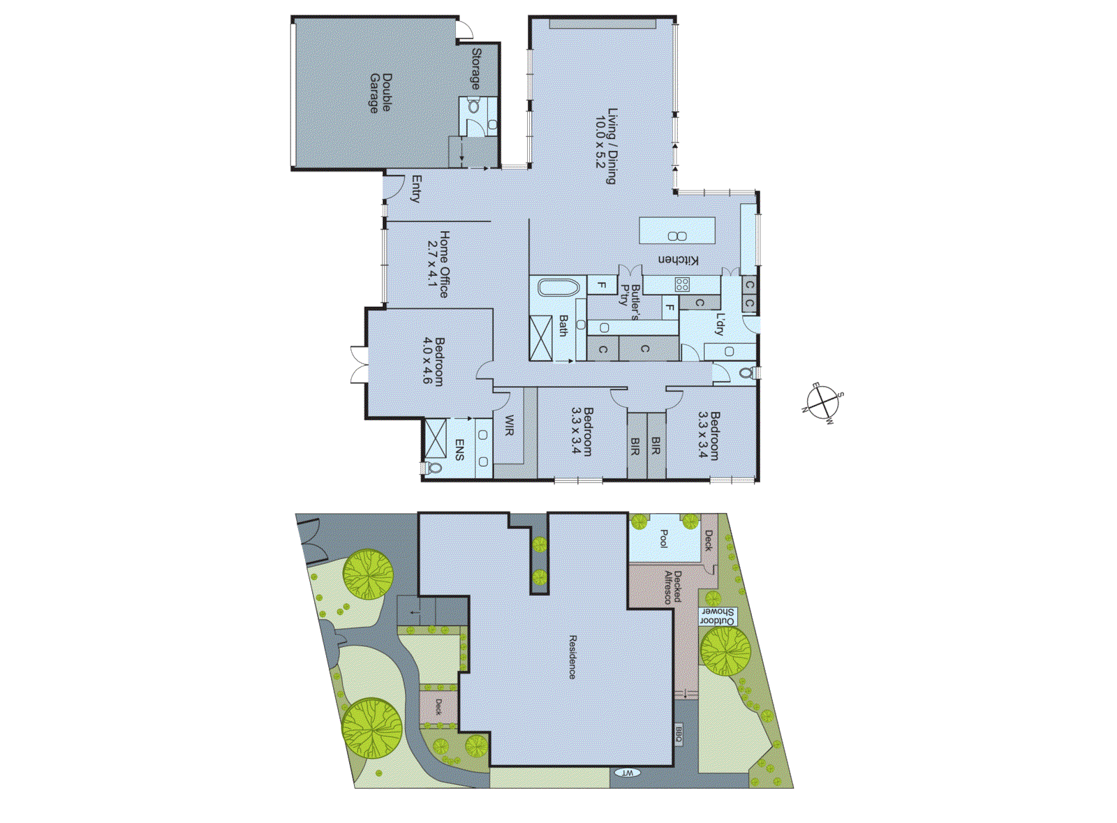 6 Oswald Thomas Avenue, Hampton East VIC 3188 - Floorplan