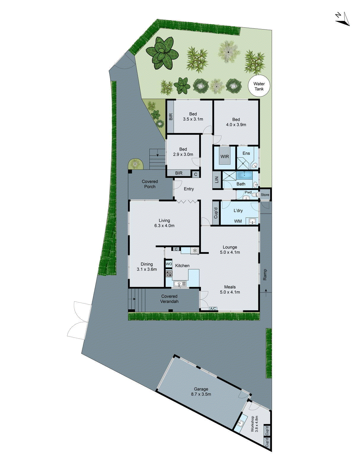 6 Ovens Court, Clayton South VIC 3169 - Floorplan