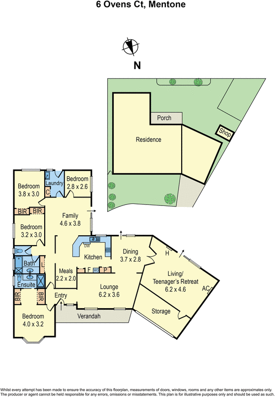 6 Ovens Court, Mentone VIC 3194 - Floorplan