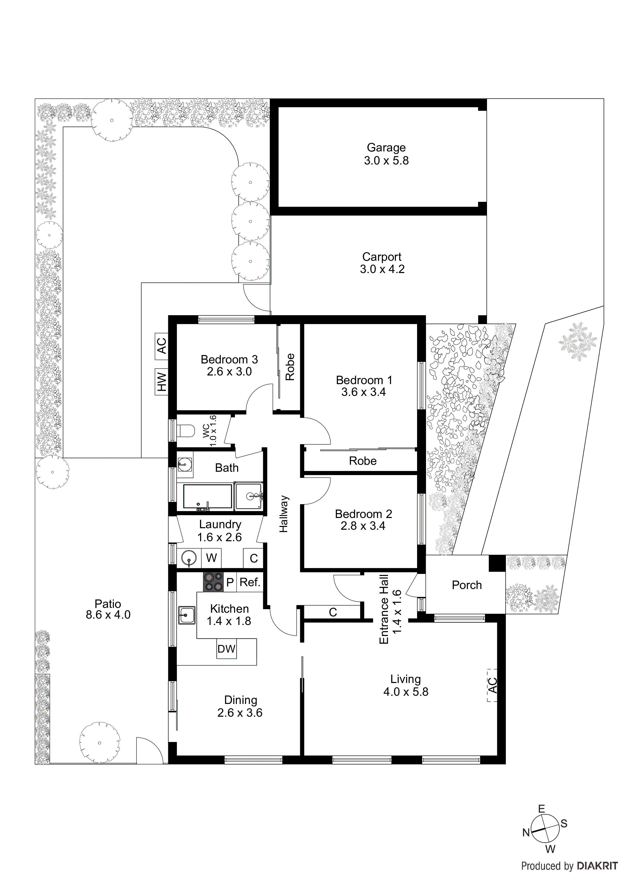 6 Pace Crescent, Chelsea VIC 3196 - Floorplan