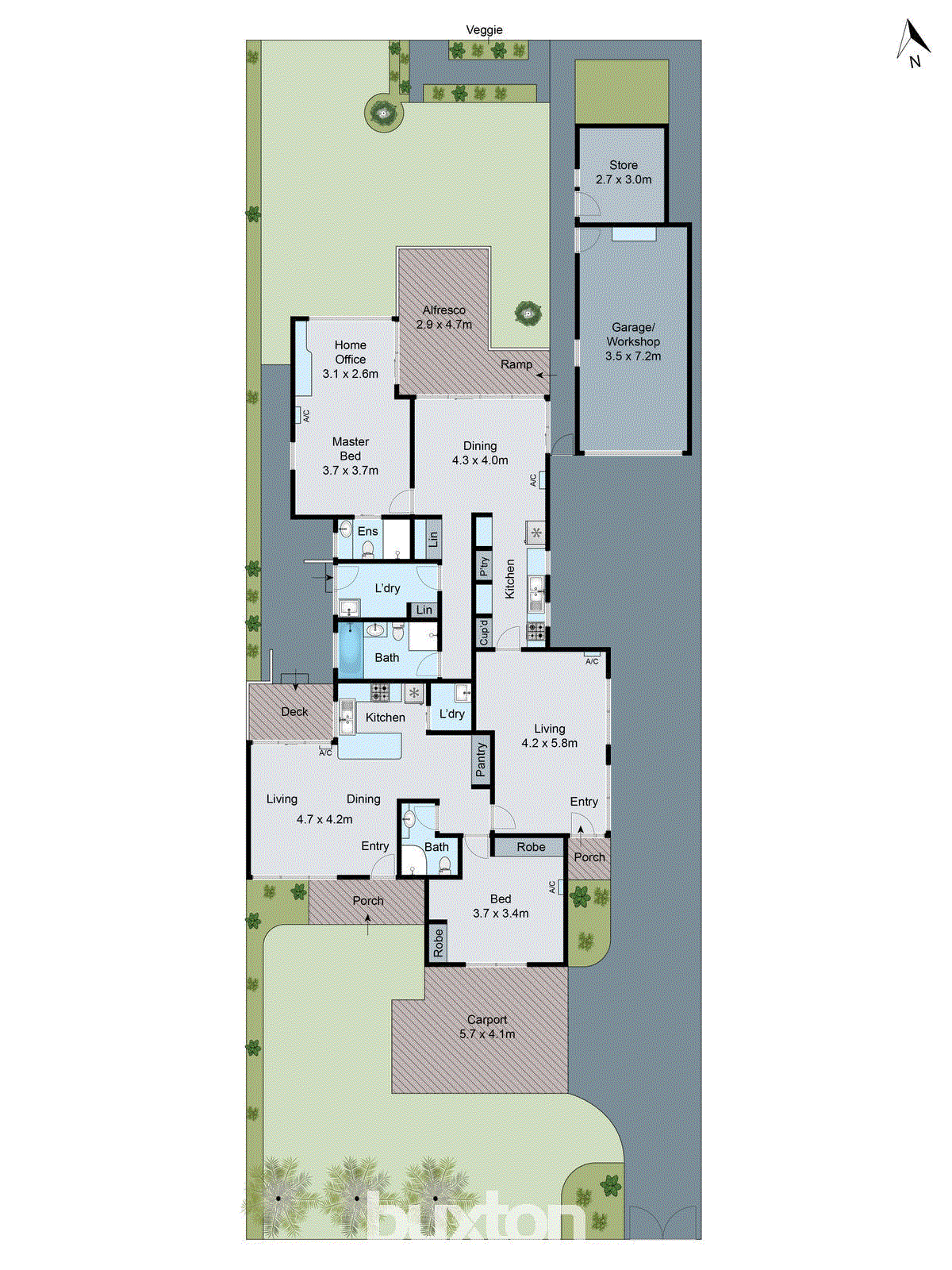 6 Panorama Road, Herne Hill VIC 3218 - Floorplan