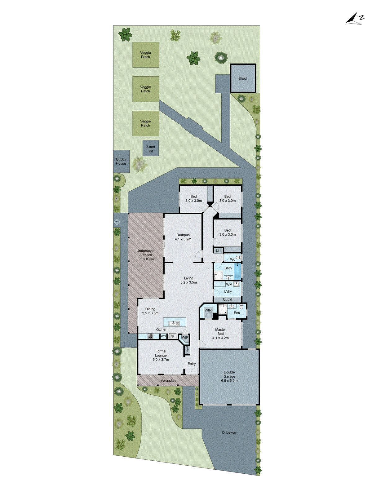 6 Param Street, Grovedale VIC 3216 - Floorplan