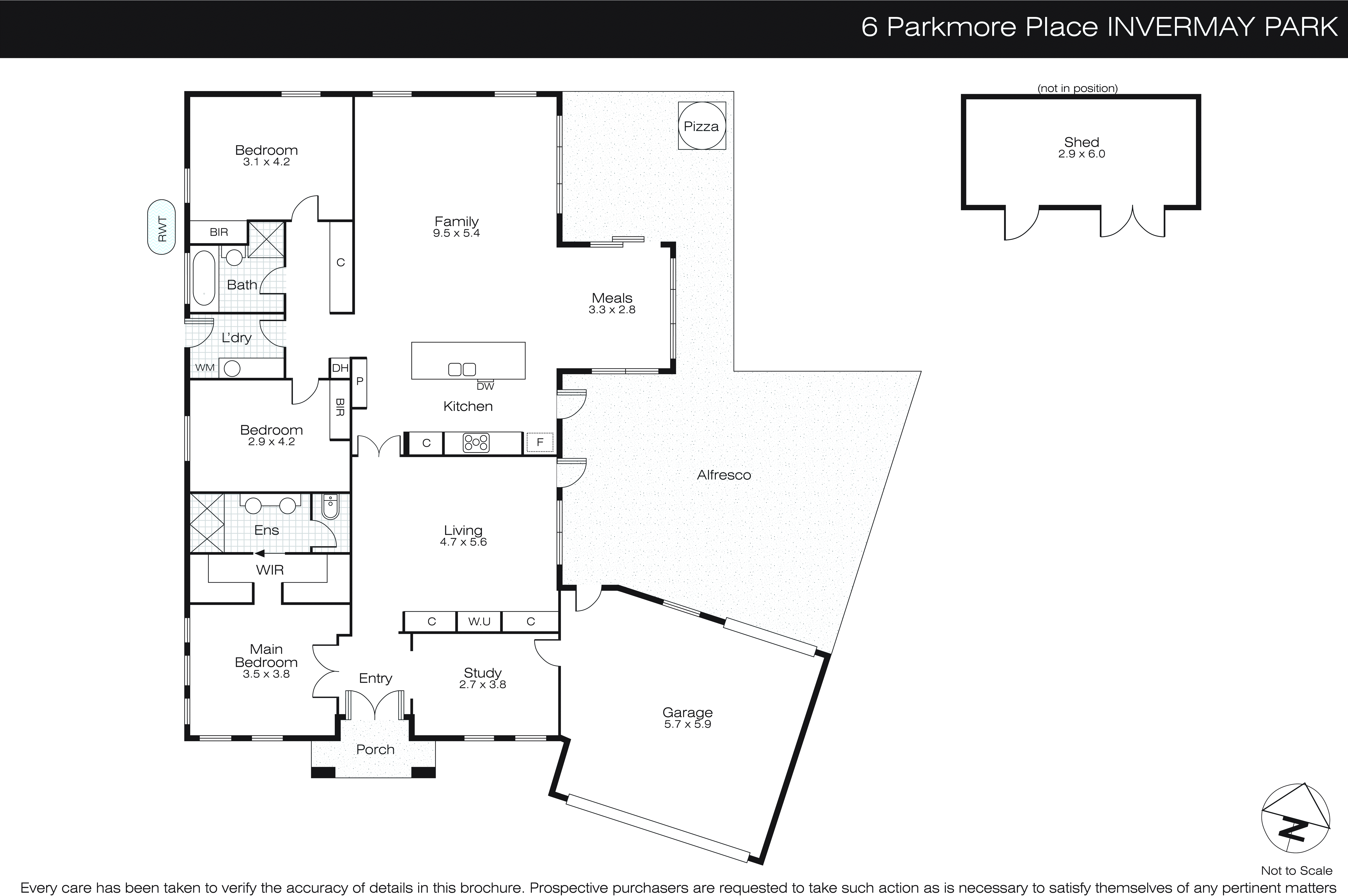 6 Parkmore Place, Invermay Park VIC 3350 - Floorplan