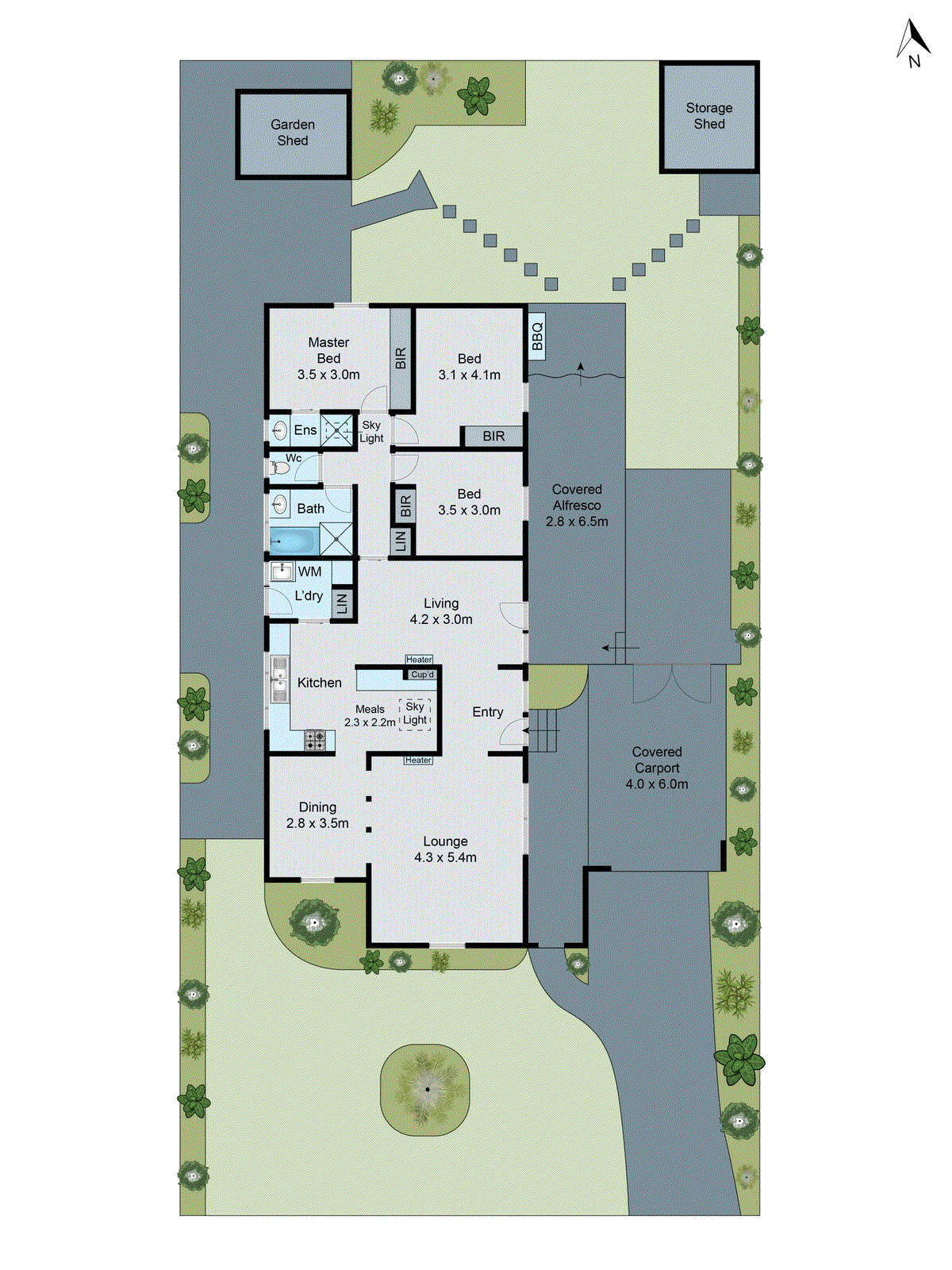 6 Patonga Crescent, Grovedale VIC 3216 - Floorplan